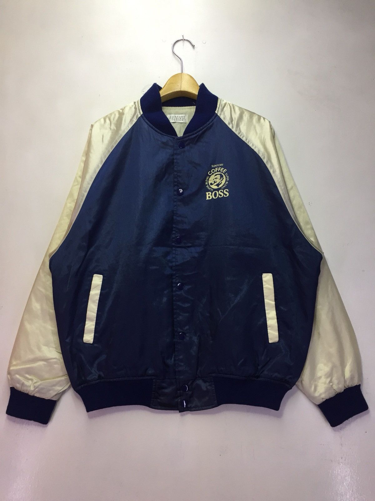 Japanese Brand Vintage Suntory Coffee Boss Big Logo Sukajan Style Size US L / EU 52-54 / 3 - 2 Thumbnail
