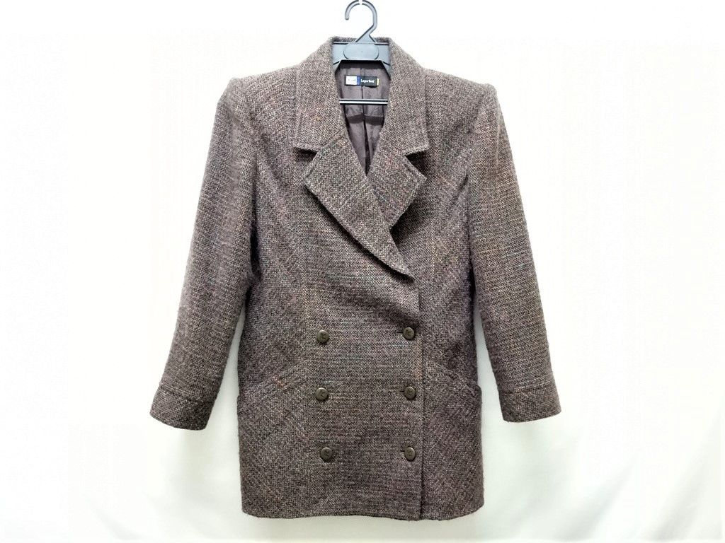 Karl Lagerfeld 💥Karl Lagerfeld Wool Brown Button Jacket Blazer Coat Rare Size 36S - 1 Thumbnail