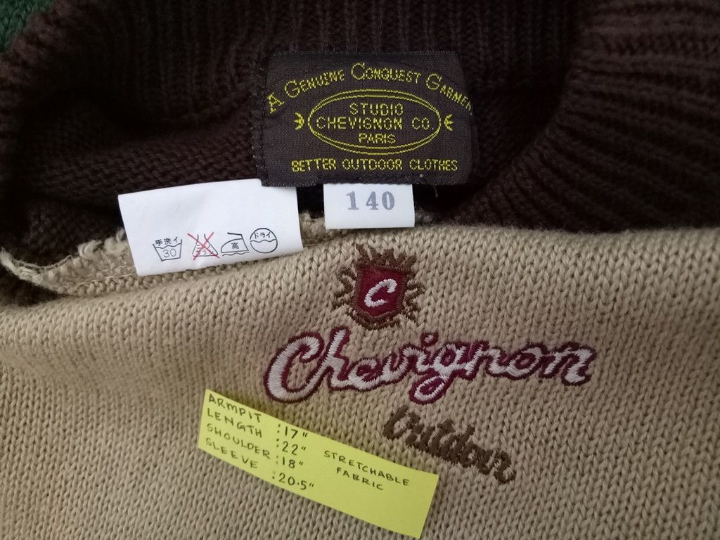 Chevignon 🔥🔥🔥Studio Chevignon Paris Outdoor SweatShirt Colorblock Size US S / EU 44-46 / 1 - 6 Thumbnail
