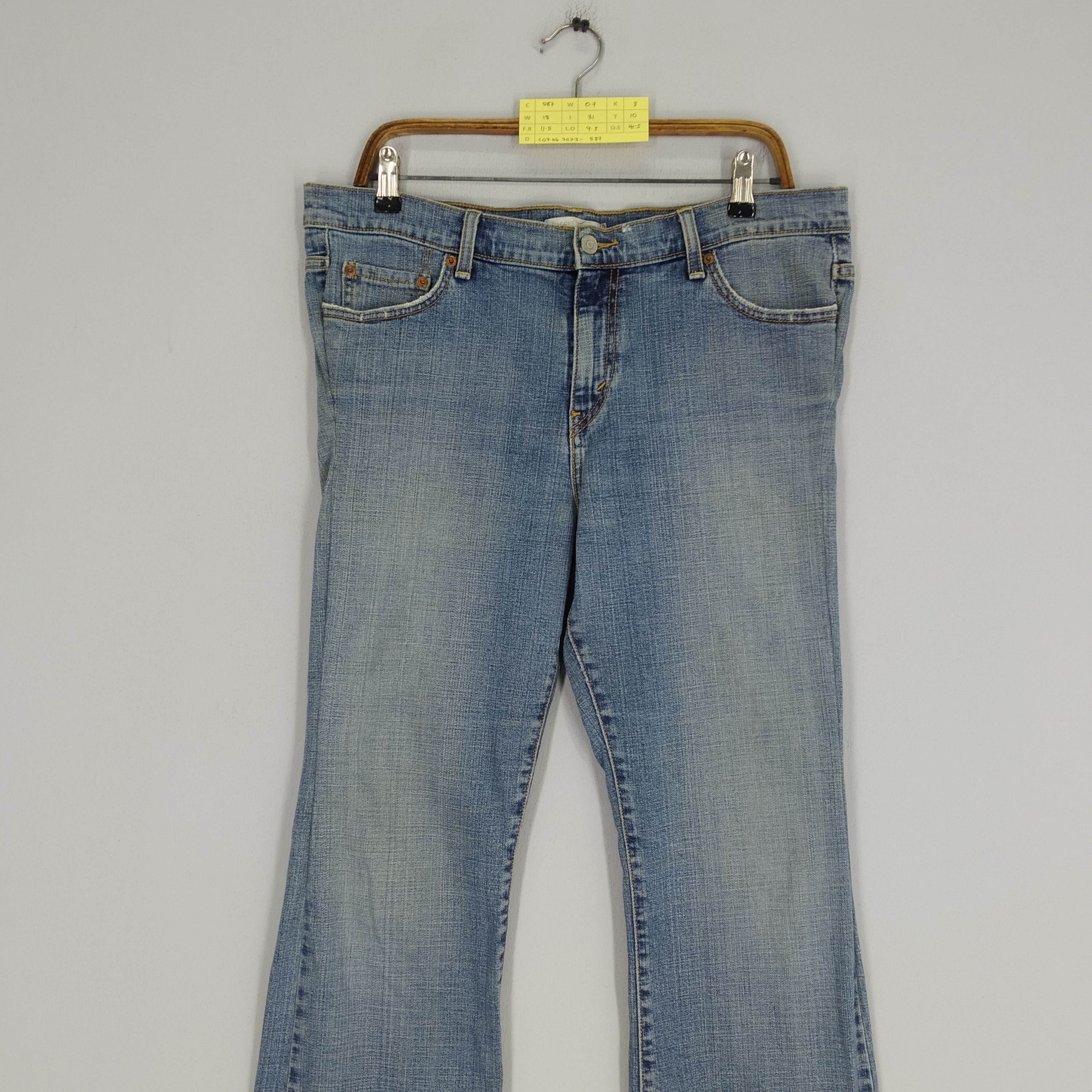 Jean Size 36 Vintage Levi's 515 Boot Cut Ladies Denim Jeans Size US 36 / EU 52 - 3 Thumbnail