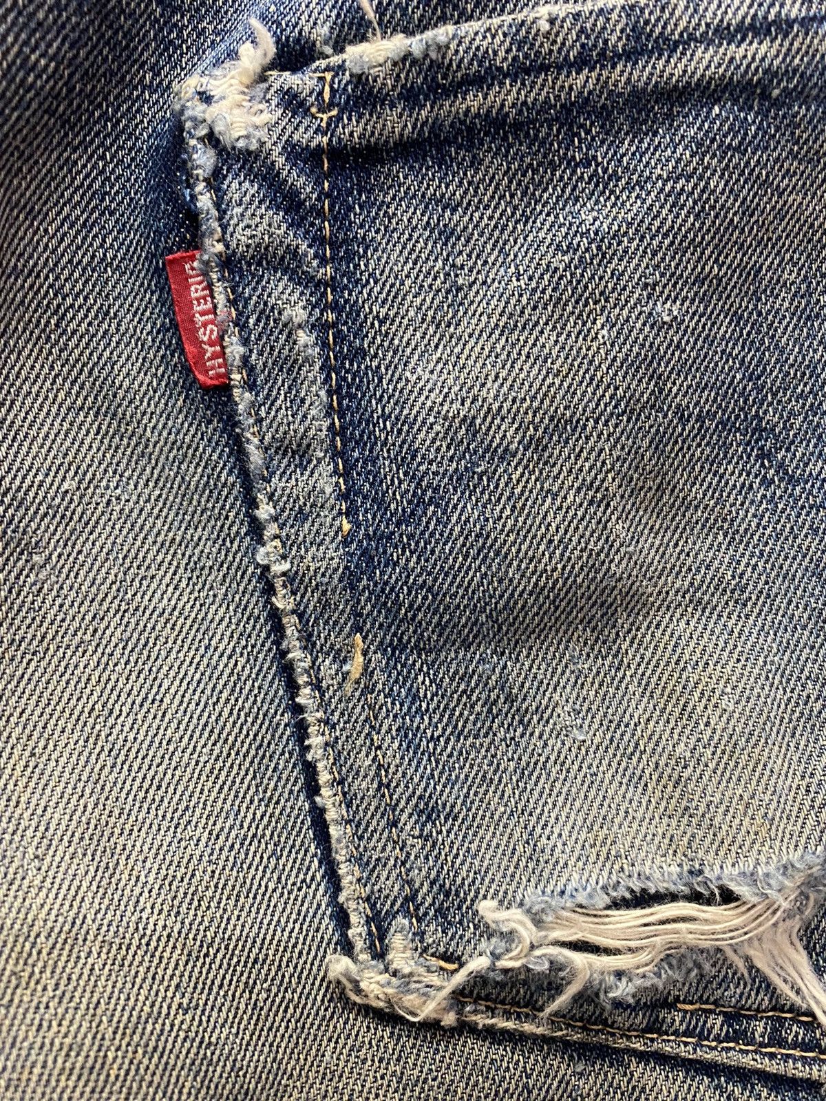 VTG HYSTERIC GLAMOUR RAW DENIM