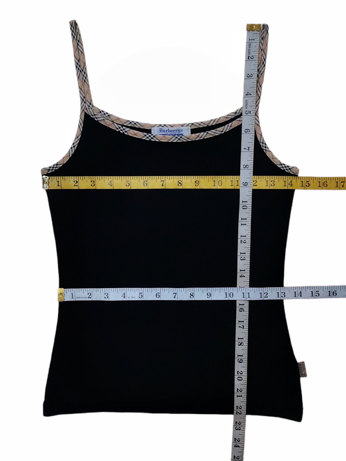 Burberry Burberry's Nova Tank Top Rare Design Size XS / US 0-2 / IT 36-38 - 15 Thumbnail
