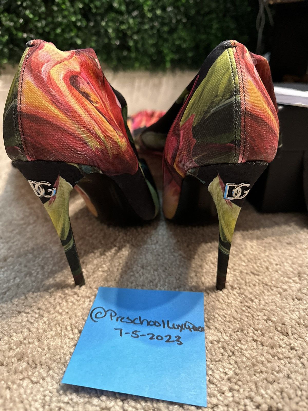 Dolce & Gabbana Dolce & Gabbana Floral Boots Size US 10.5 / IT 40.5 - 7 Thumbnail