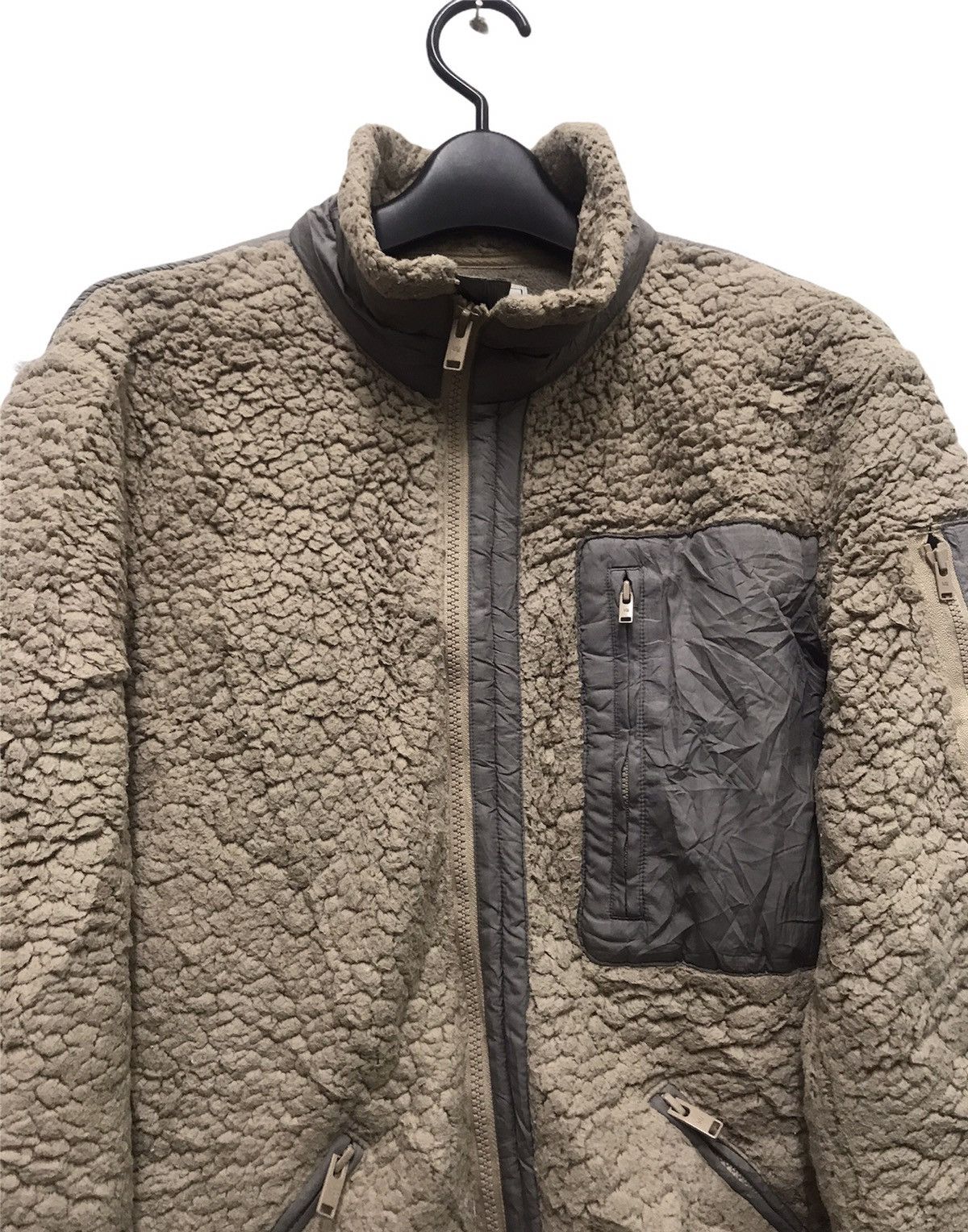 Jun Takahashi × Uniqlo Jun Takahashi X Uniqlo Sherpa Fleece Jacket Size US M / EU 48-50 / 2 - 3 Thumbnail