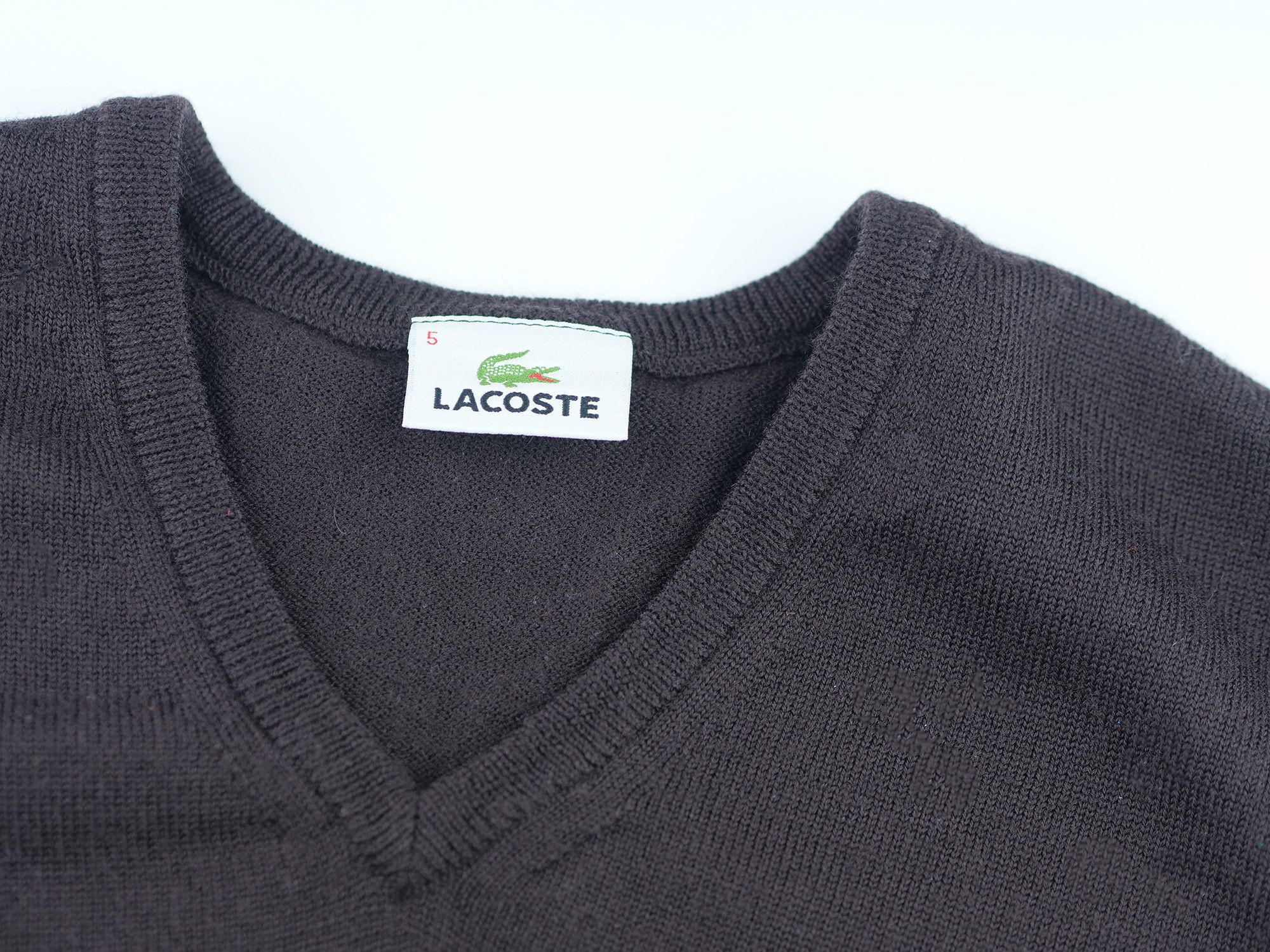 Lacoste Lacoste vintage wool vest Size US M / EU 48-50 / 2 - 2 Thumbnail