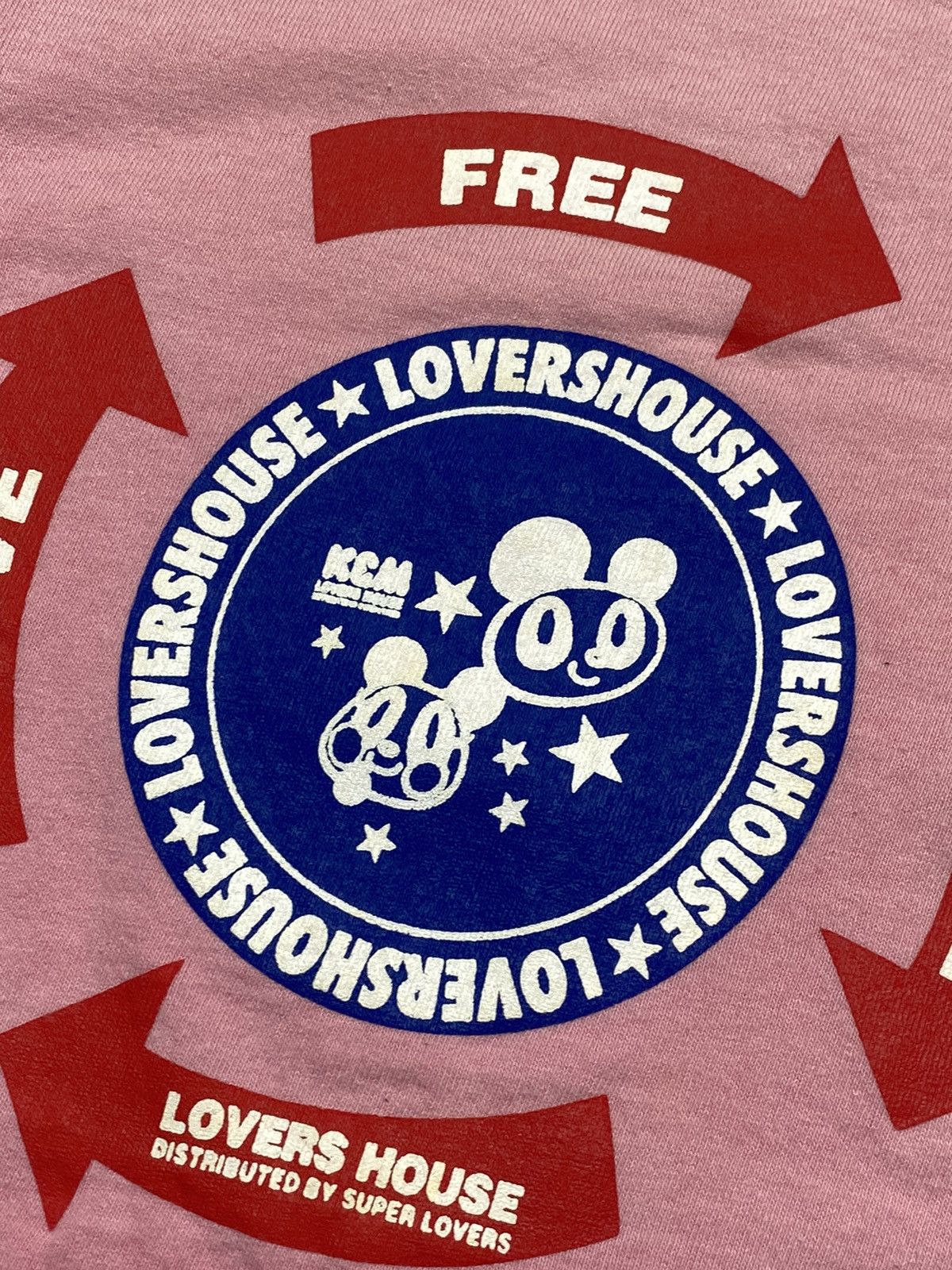 Japanese Brand 2000s Lovers House - Panda Mascots Tee Size US M / EU 48-50 / 2 - 3 Thumbnail