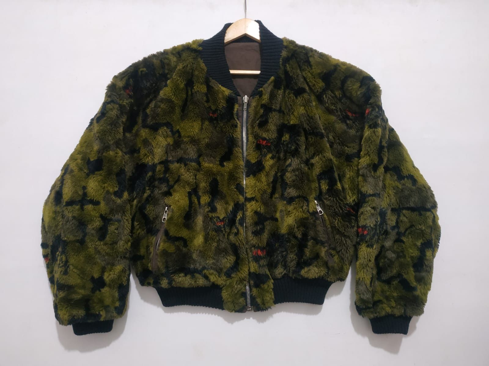 Calugi e Gianelli Late 80's/ 90's Calugi E Gianelli Reversible Fur Bomber Size US M / EU 48-50 / 2 - 10 Thumbnail