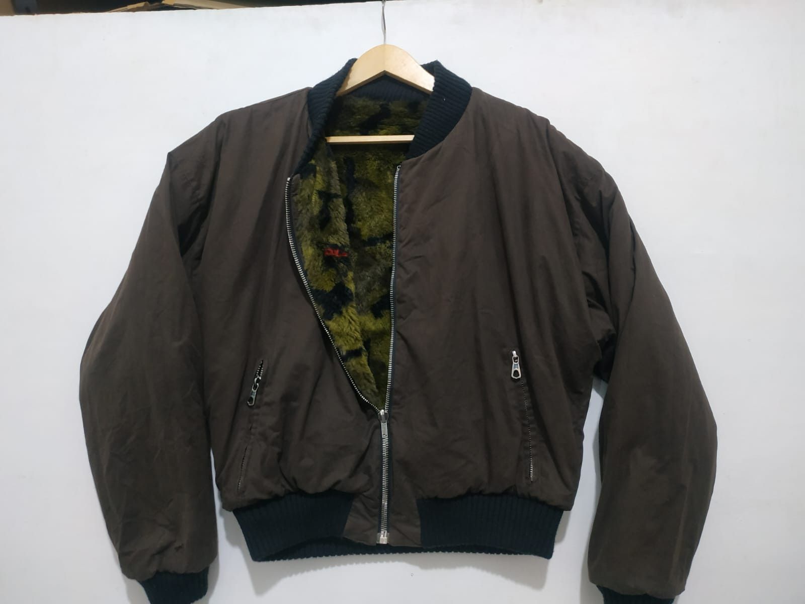 Calugi e Gianelli Late 80's/ 90's Calugi E Gianelli Reversible Fur Bomber Size US M / EU 48-50 / 2 - 11 Thumbnail