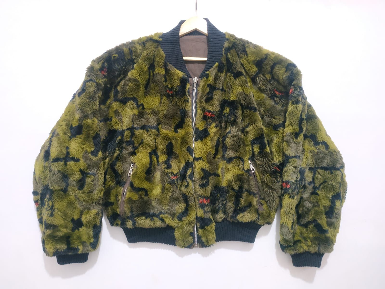 Vintage Late 80's/ 90's Calugi E Gianelli Reversible Fur Bomber Size US M / EU 48-50 / 2 - 1 Thumbnail