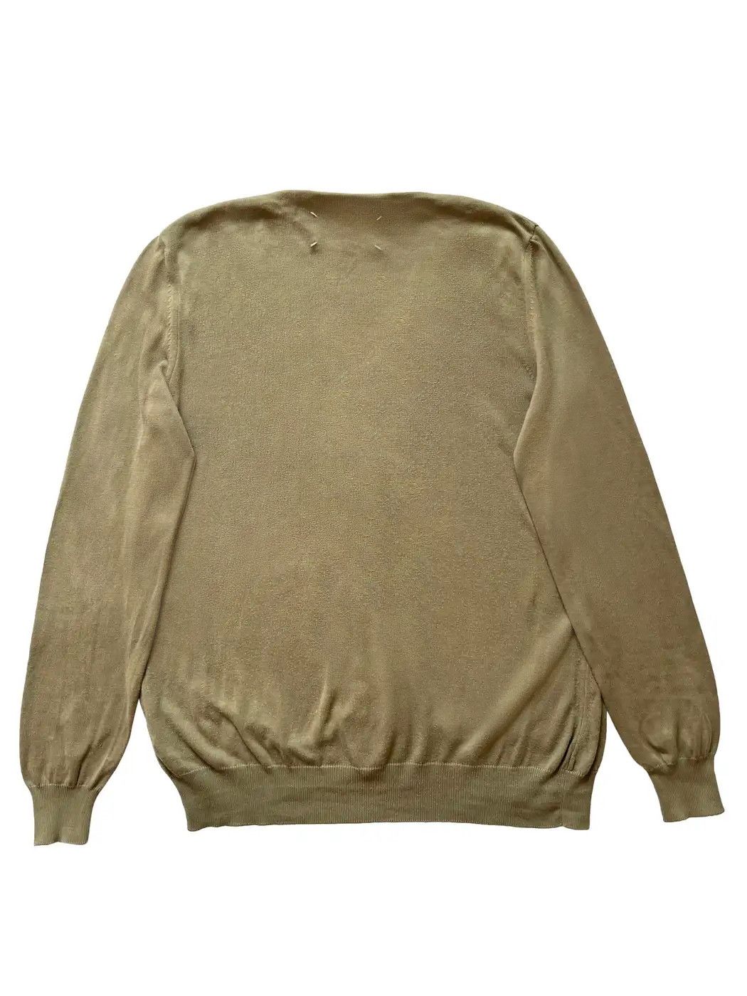 Maison Margiela ⚡️QUICK SALE⚡️2011 Maison Margiela Line 1 Beige Cardigan Size XL / US 12-14 / IT 48-50 - 2 Thumbnail