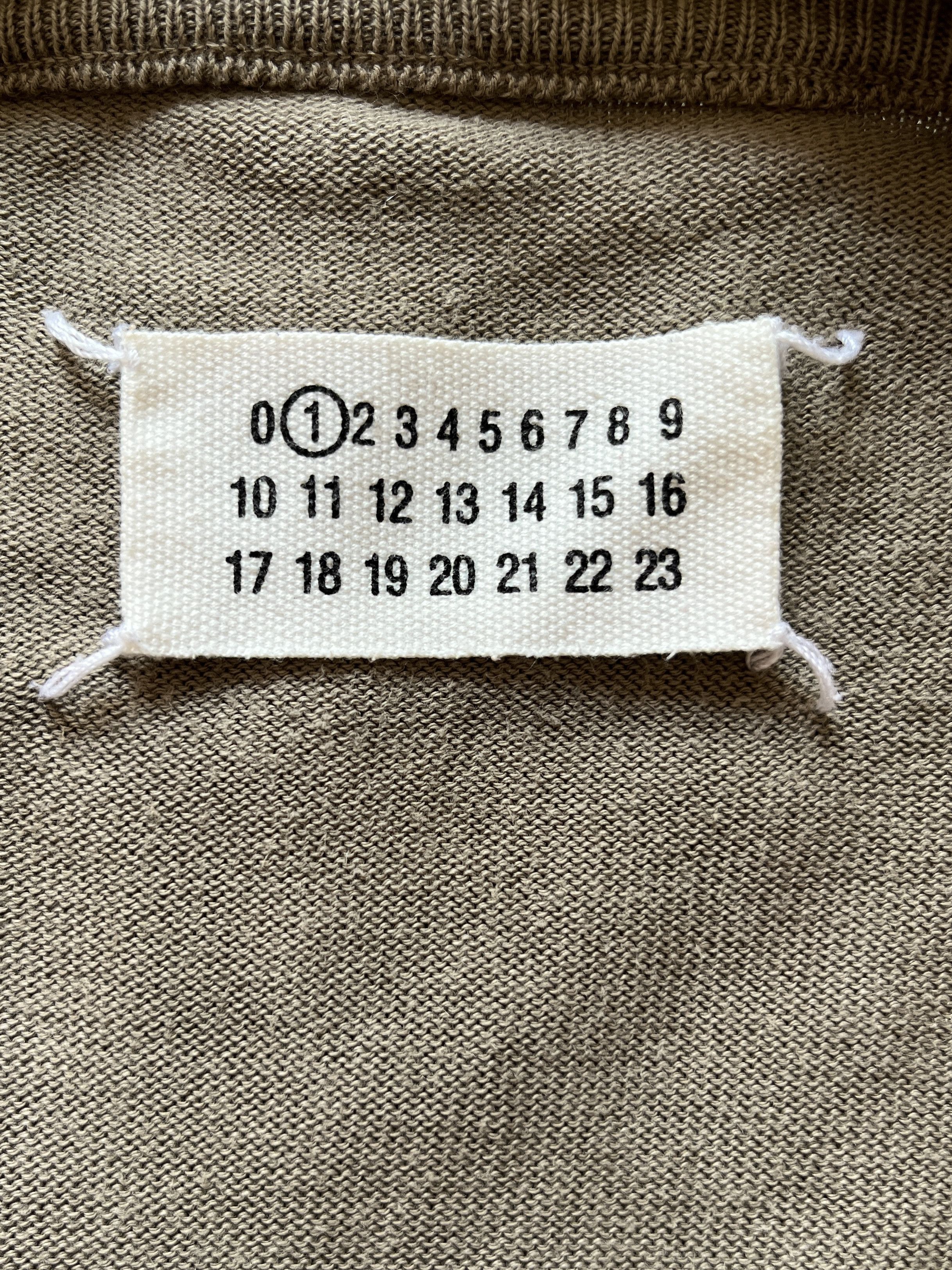 Maison Margiela ⚡️QUICK SALE⚡️2011 Maison Margiela Line 1 Beige Cardigan Size XL / US 12-14 / IT 48-50 - 3 Thumbnail