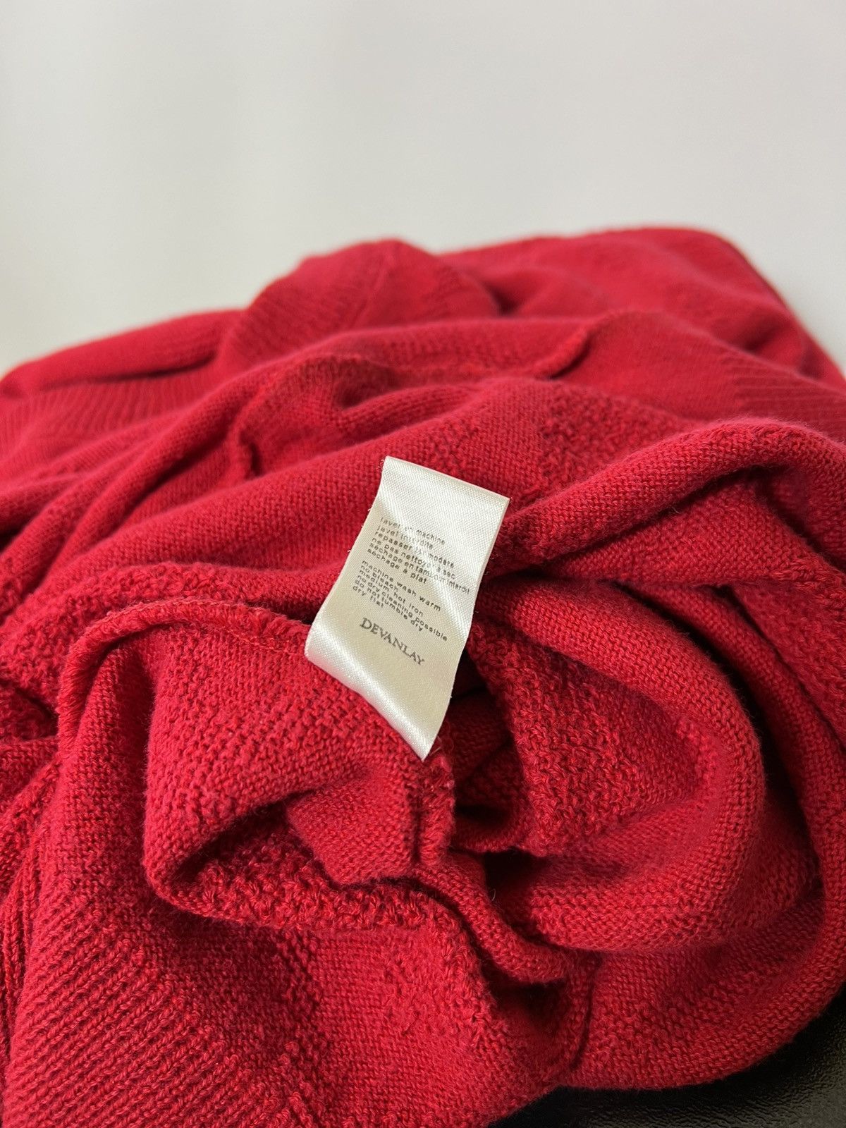 Lacoste × Vintage Vintage Lacoste chemise knit sweater Size US L / EU 52-54 / 3 - 5 Thumbnail