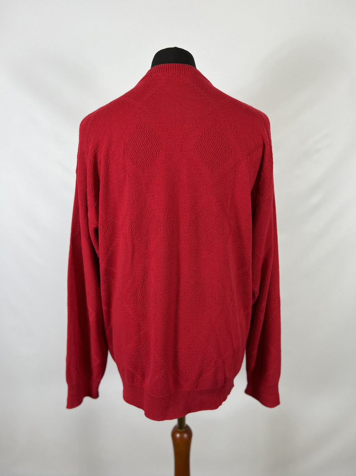 Lacoste × Vintage Vintage Lacoste chemise knit sweater Size US L / EU 52-54 / 3 - 2 Thumbnail