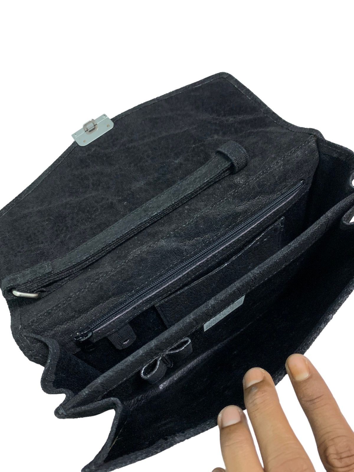 Porter Vintage Porter Leather Clutch Bag With Key Size ONE SIZE - 2 Thumbnail