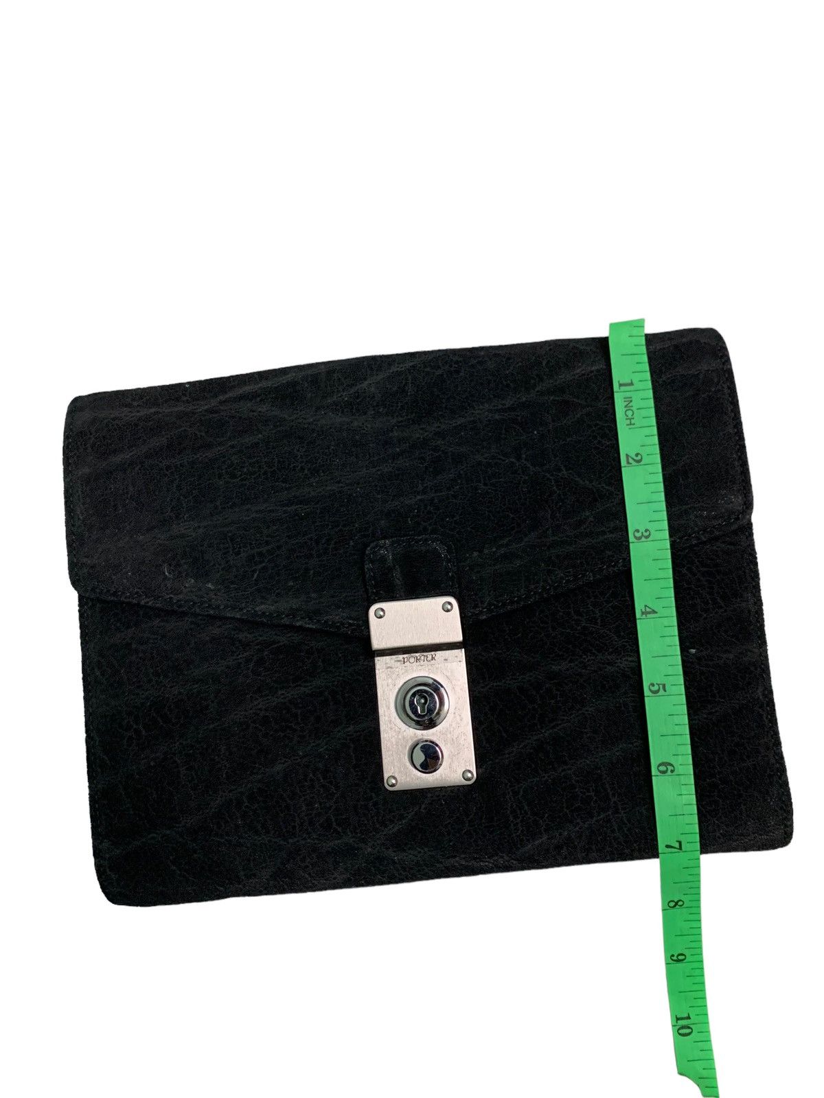Porter Vintage Porter Leather Clutch Bag With Key Size ONE SIZE - 14 Thumbnail