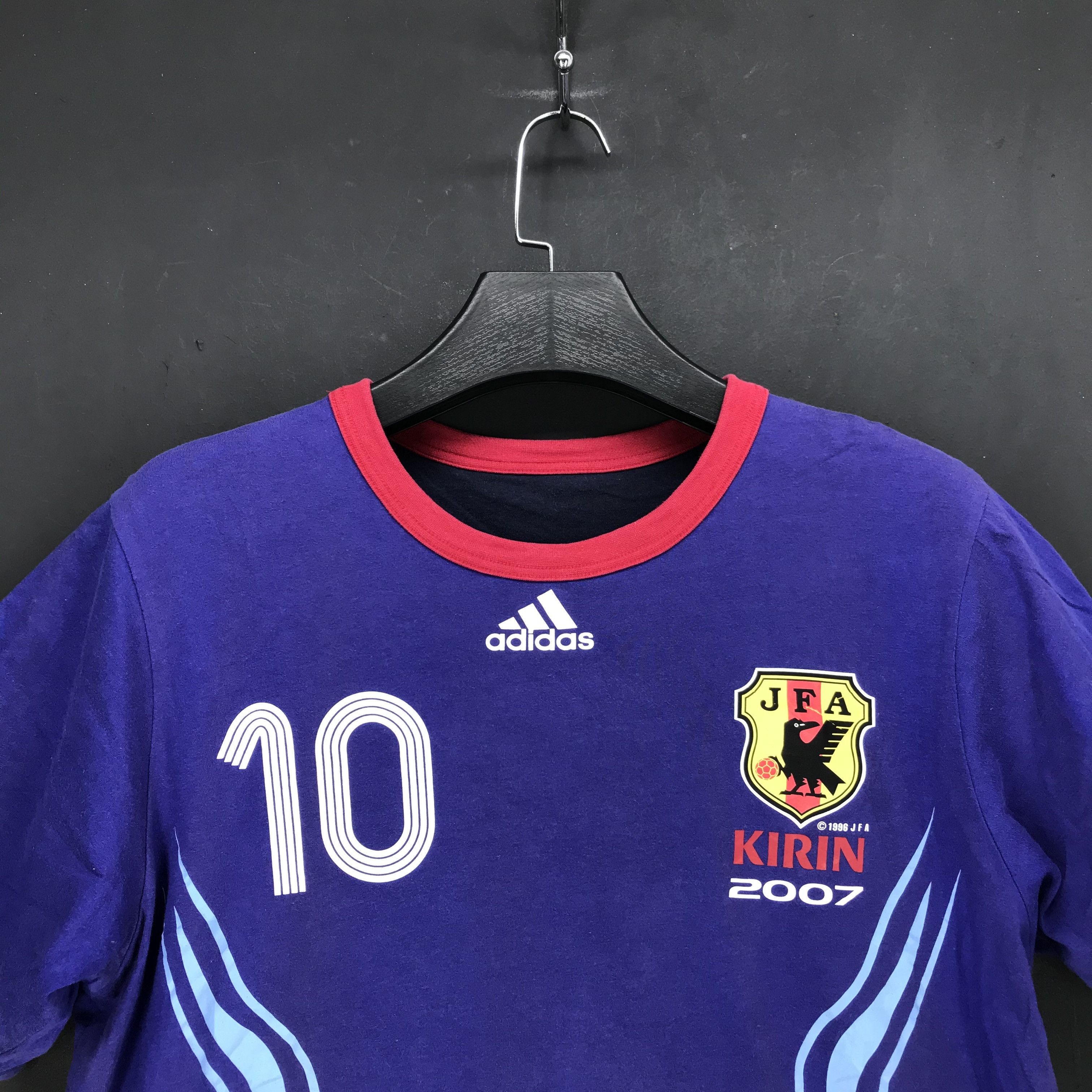 Adidas Adidas JFA Kirin 2007 Japan Tees #1857-73 Size US L / EU 52-54 / 3 - 2 Thumbnail