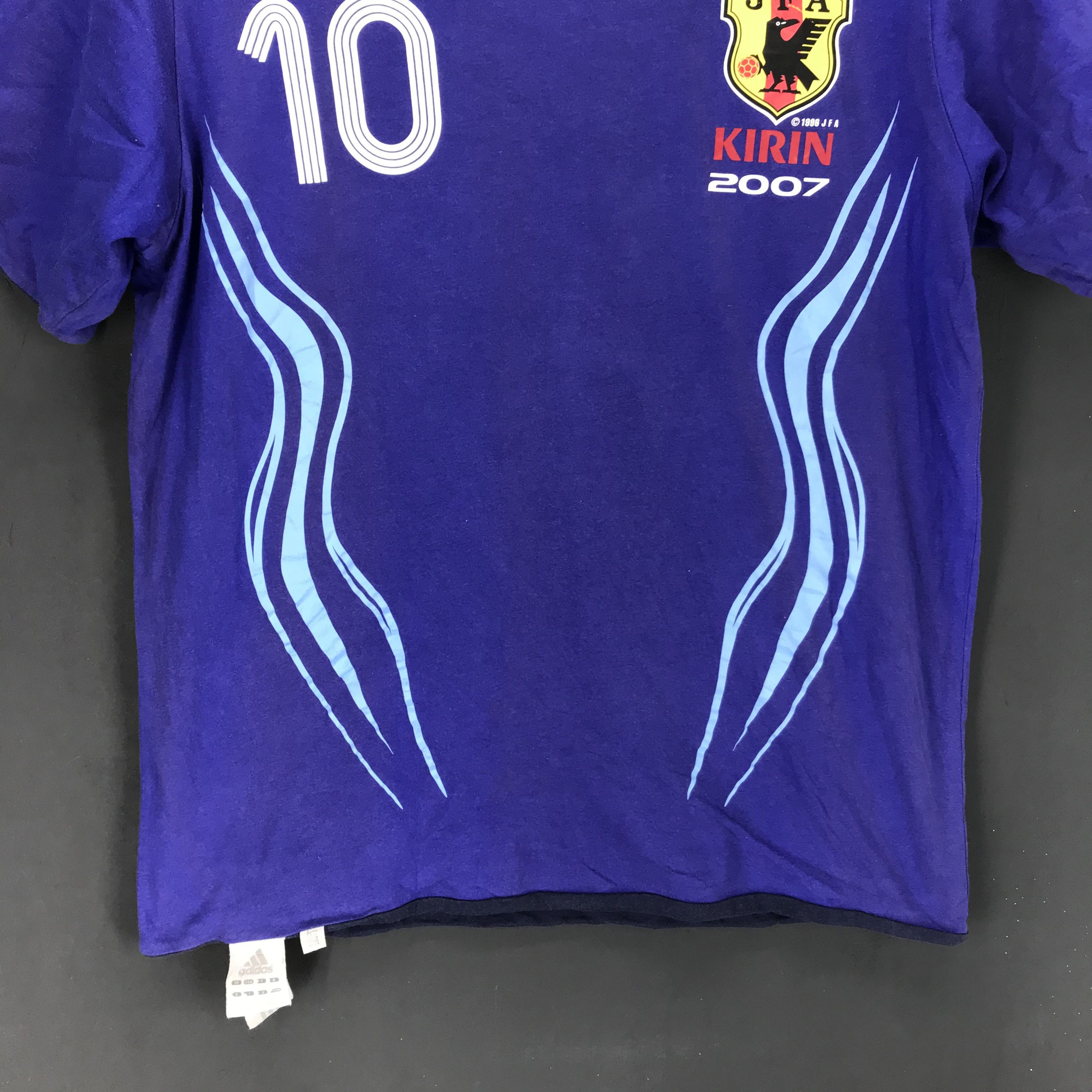 Adidas Adidas JFA Kirin 2007 Japan Tees #1857-73 Size US L / EU 52-54 / 3 - 6 Thumbnail