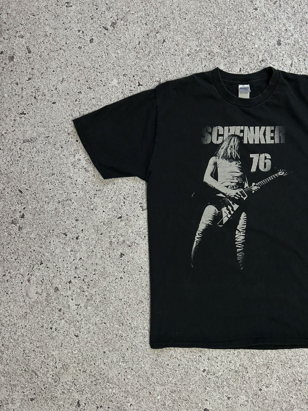 Band Tees × Vintage Vintage 1976 Michael Schenker Group Assault Attack T-Shirt Size US XL / EU 56 / 4 - 2 Thumbnail