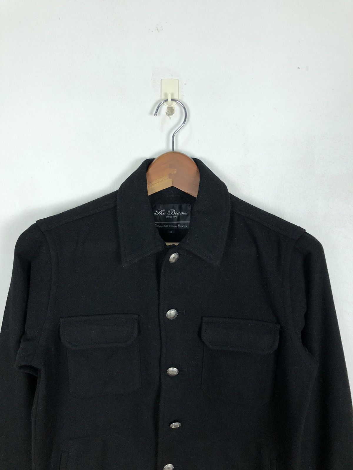 Beams Plus VINTAGE 90s BEAMS BUTTON UP JACKET Size US S / EU 44-46 / 1 - 3 Thumbnail