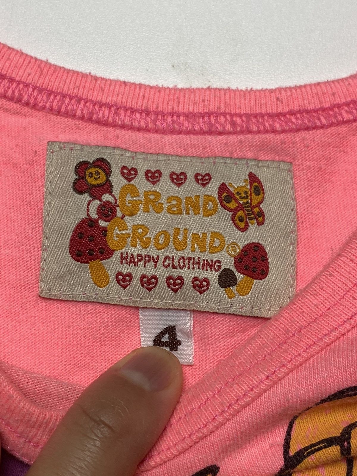 Japanese Brand 2000s Grand Ground - Baby Tee Size XXS / US 00 / IT 34 - 3 Thumbnail