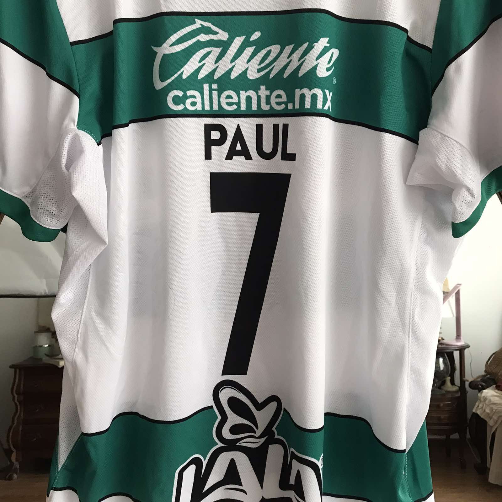 Other Charly Santos Laguna #7 Paul jersey OFFCIAL Sz XL Size US XL / EU 56 / 4 - 9 Thumbnail