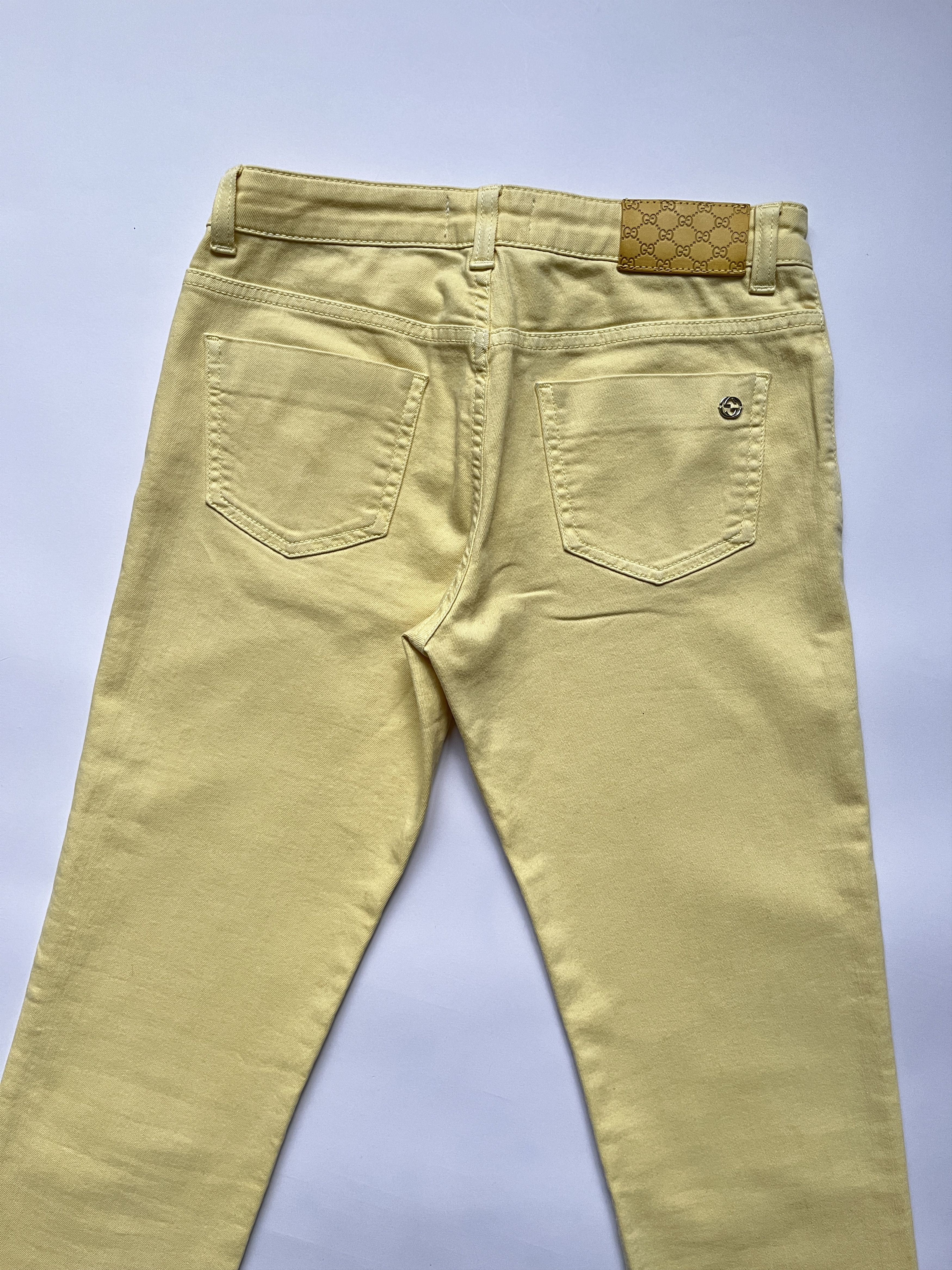 ⚡️QUICK SALE⚡️Gucci Yellow Jeans Pants