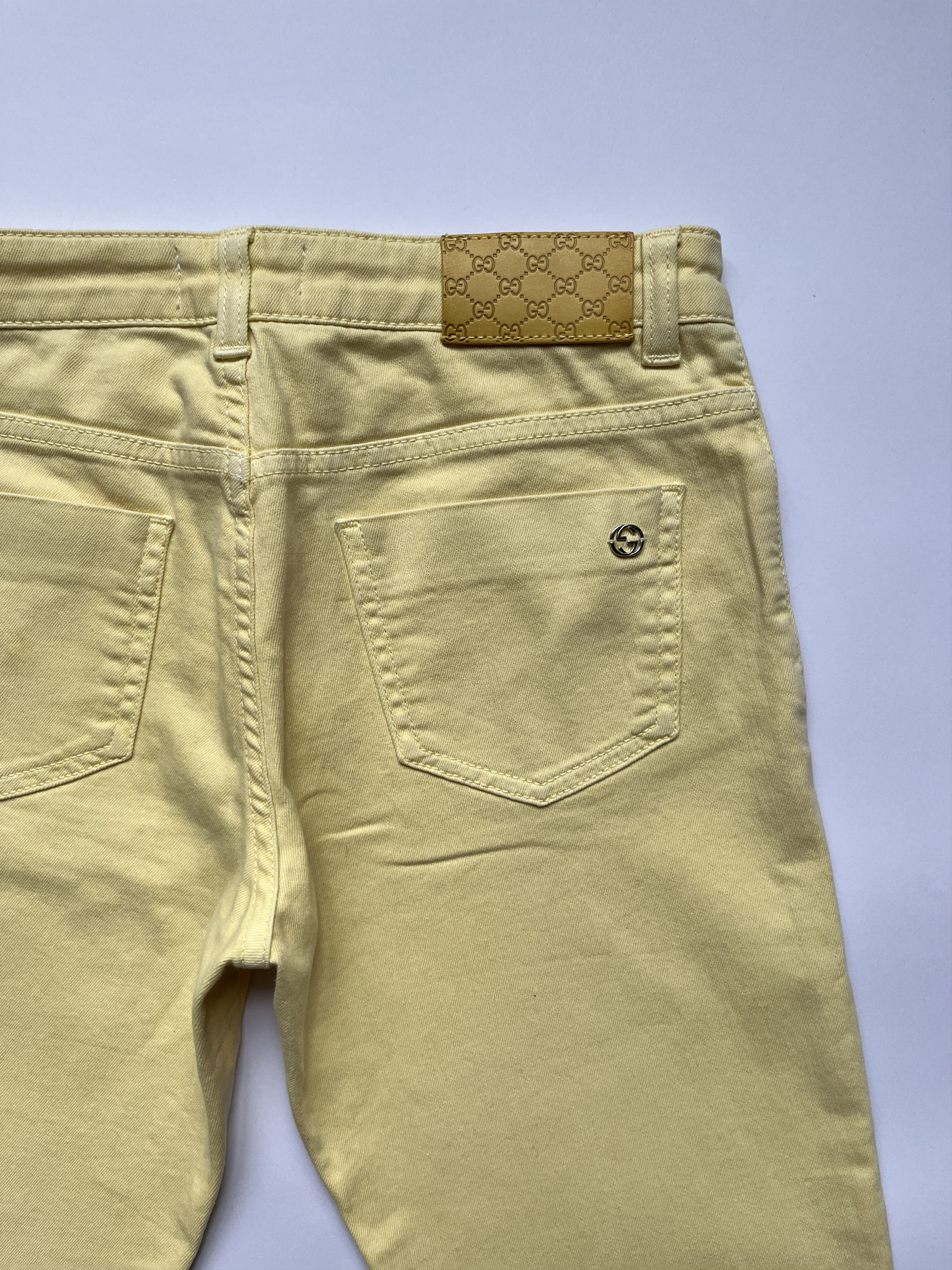 ⚡️QUICK SALE⚡️Gucci Yellow Jeans Pants