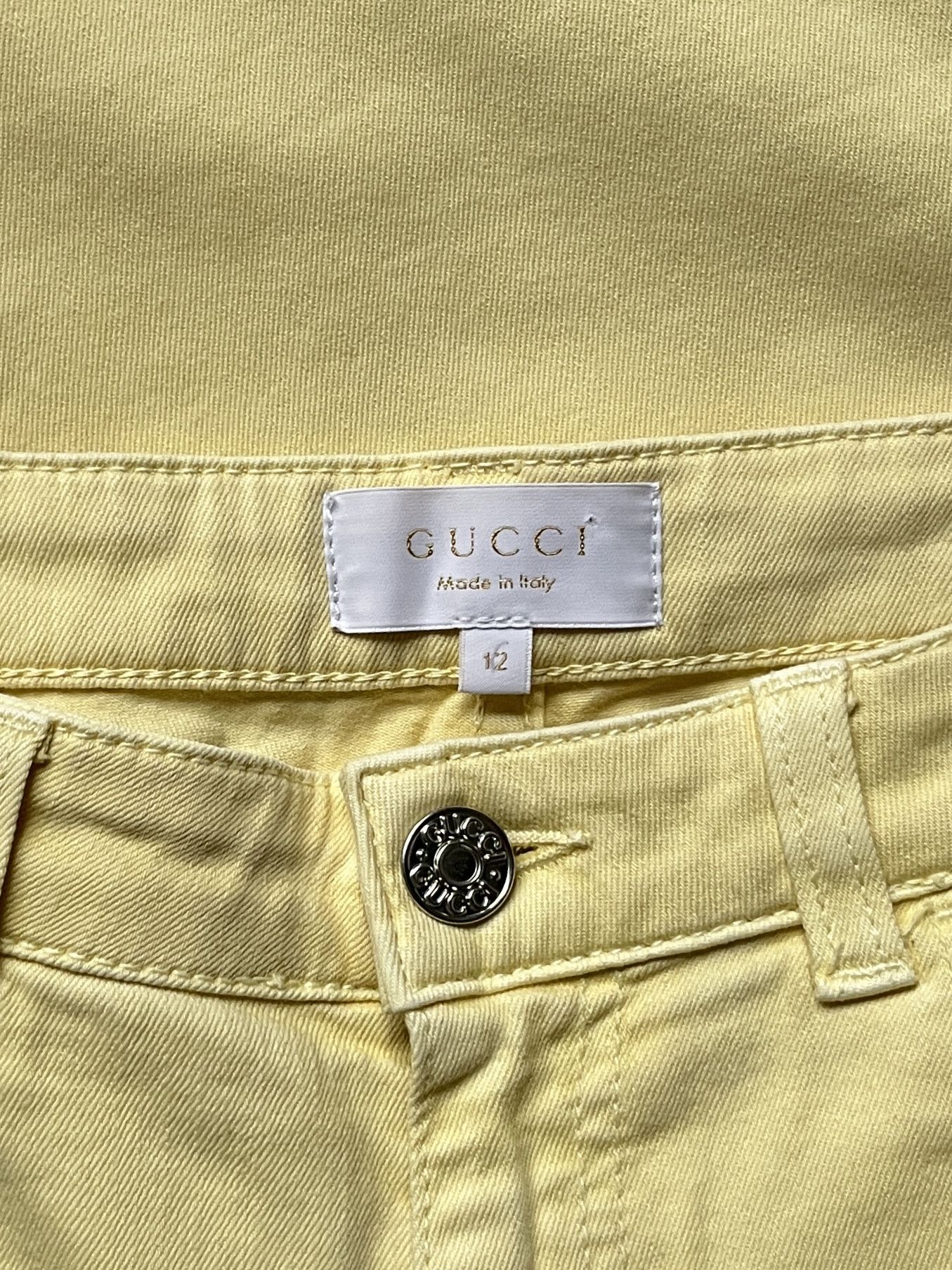 ⚡️QUICK SALE⚡️Gucci Yellow Jeans Pants