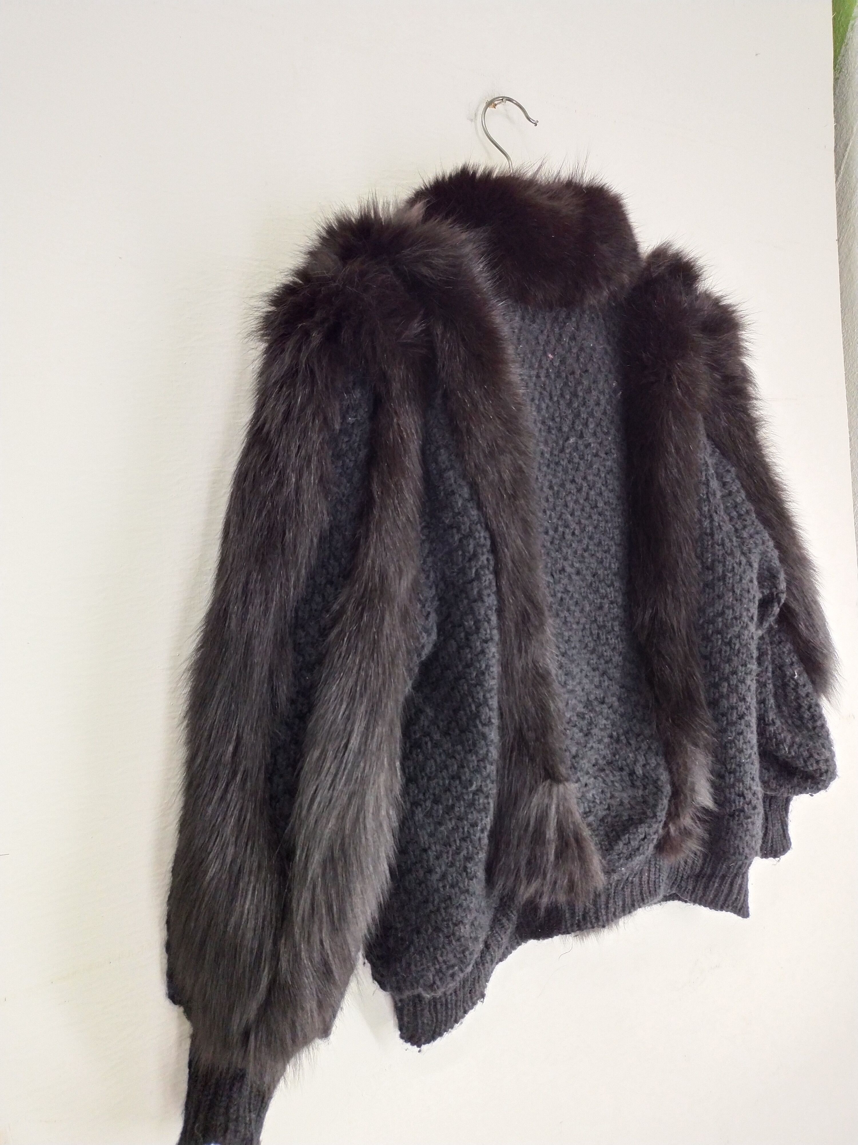 Japanese Brand × Sagafurs WOMEN STYLE🔥 VINTAGE WOOL MINK FUR COAT 6 Size US M / EU 48-50 / 2 - 7 Thumbnail