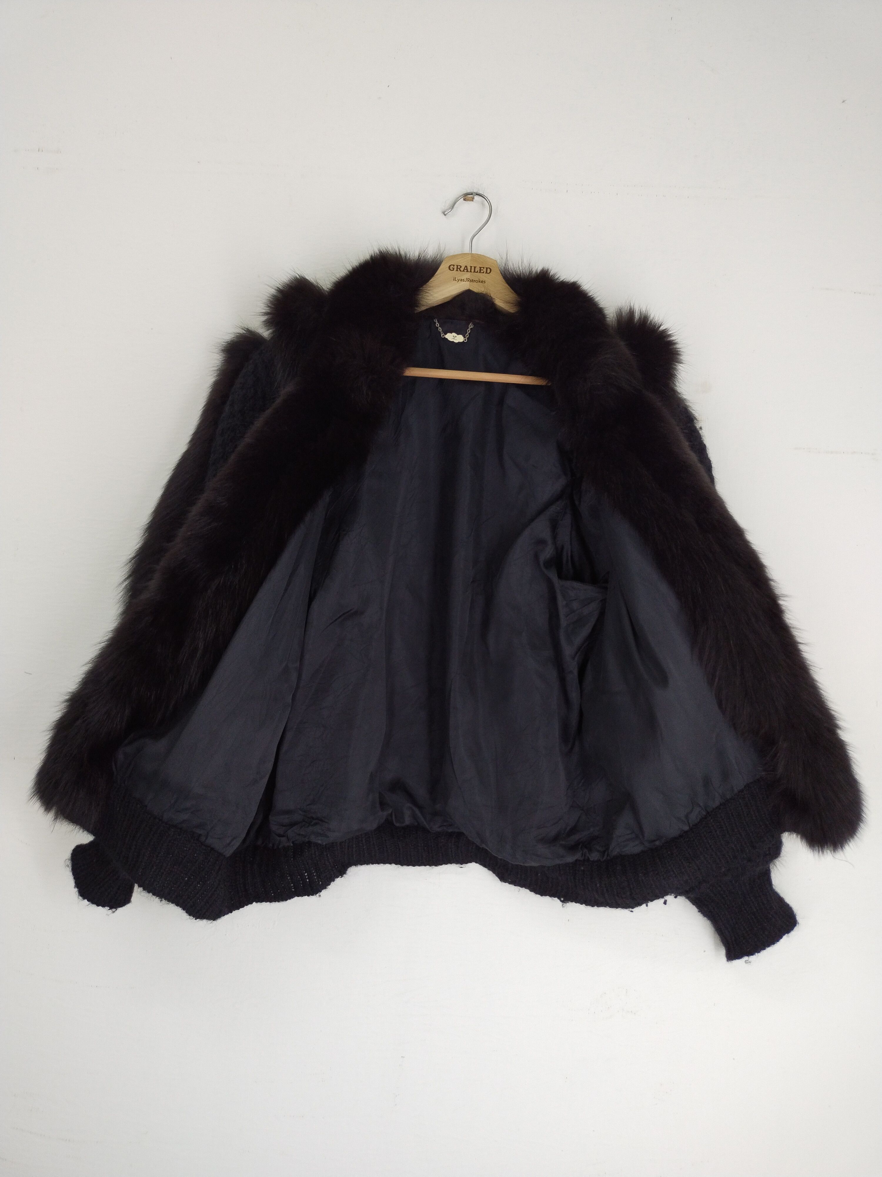 Japanese Brand × Sagafurs WOMEN STYLE🔥 VINTAGE WOOL MINK FUR COAT 6 Size US M / EU 48-50 / 2 - 10 Thumbnail