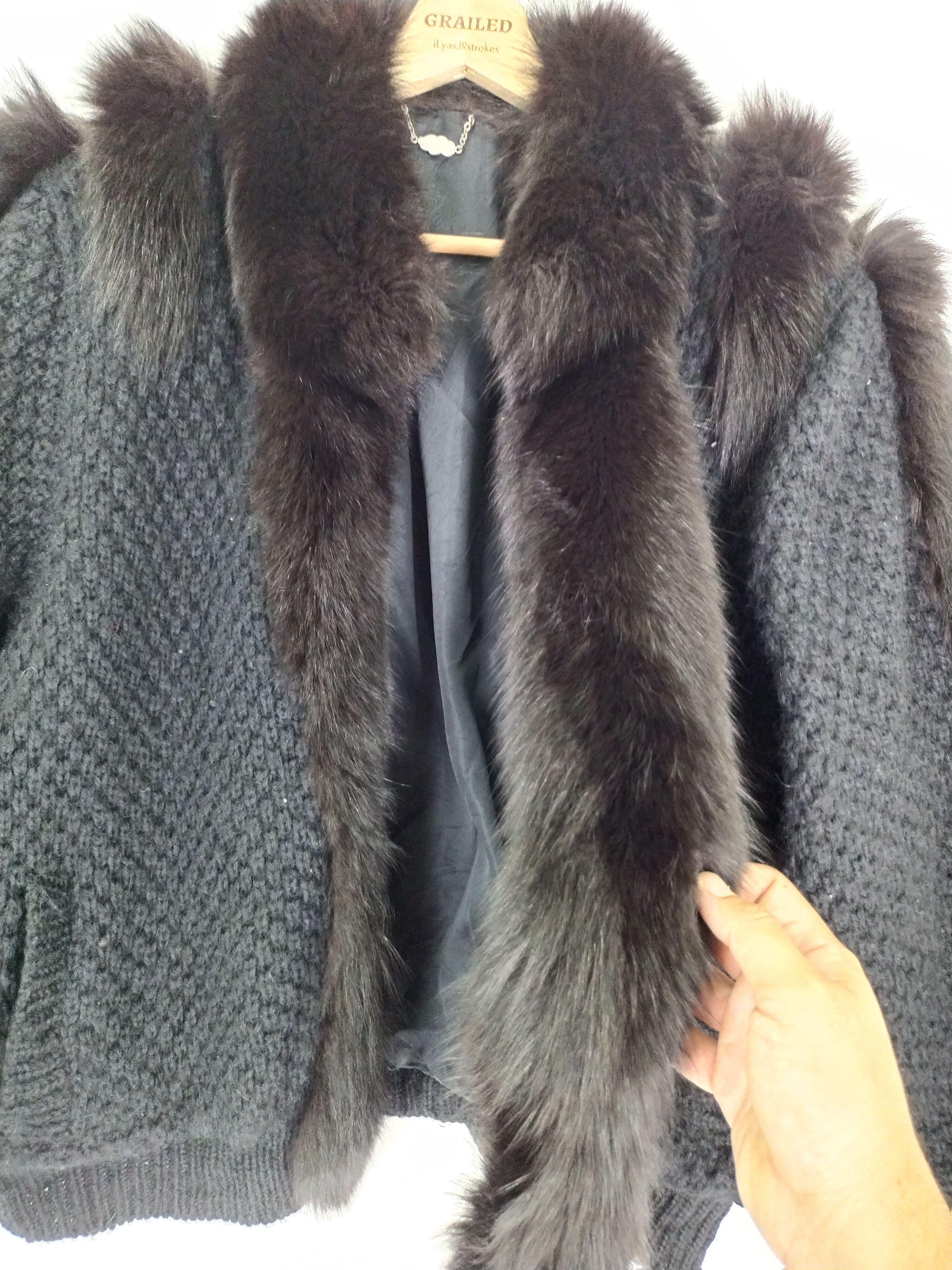 Japanese Brand × Sagafurs WOMEN STYLE🔥 VINTAGE WOOL MINK FUR COAT 6 Size US M / EU 48-50 / 2 - 6 Thumbnail