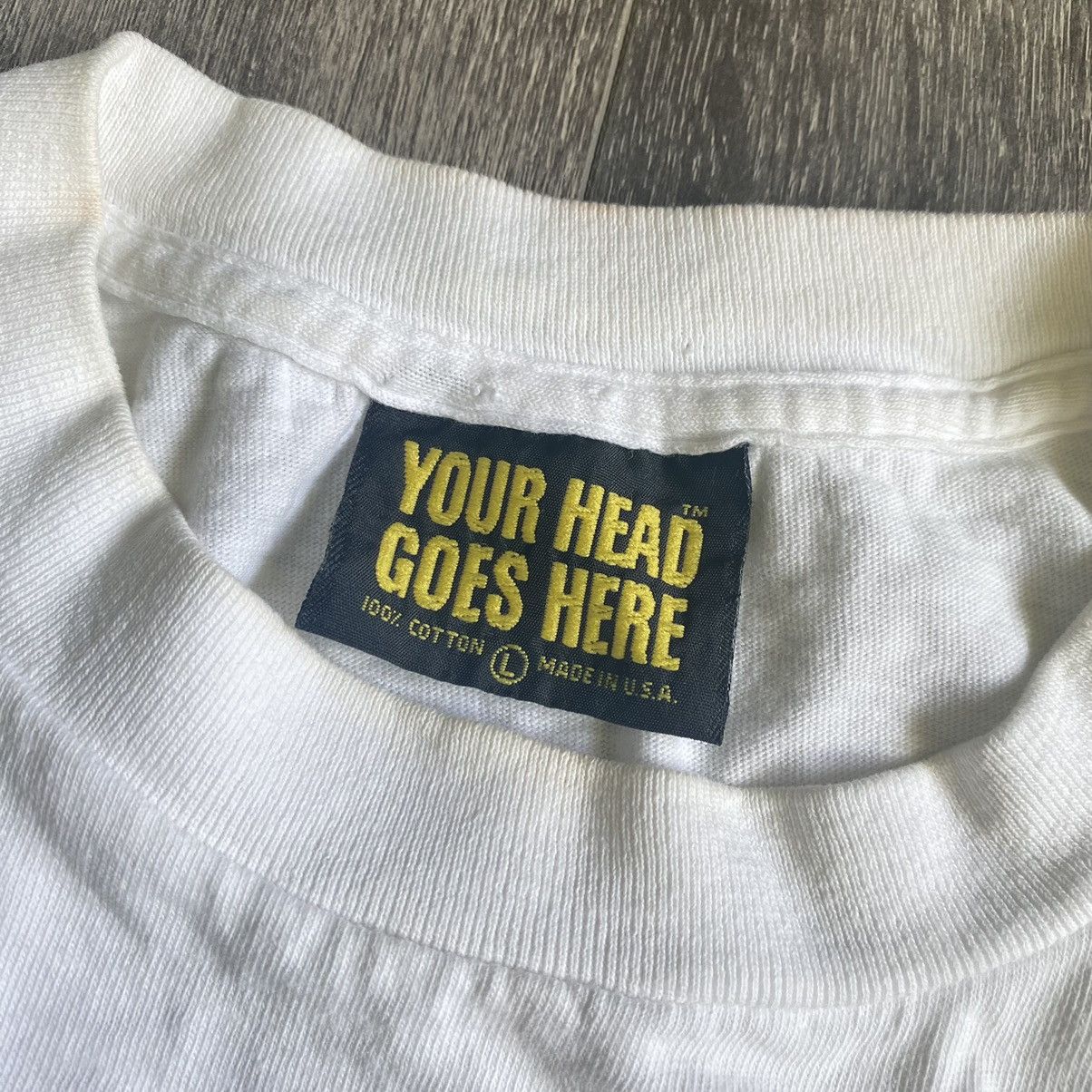 Vintage Vintage 90s Your Head Goes Here Don’t Drink and Draw T Shirt Size US L / EU 52-54 / 3 - 5 Thumbnail