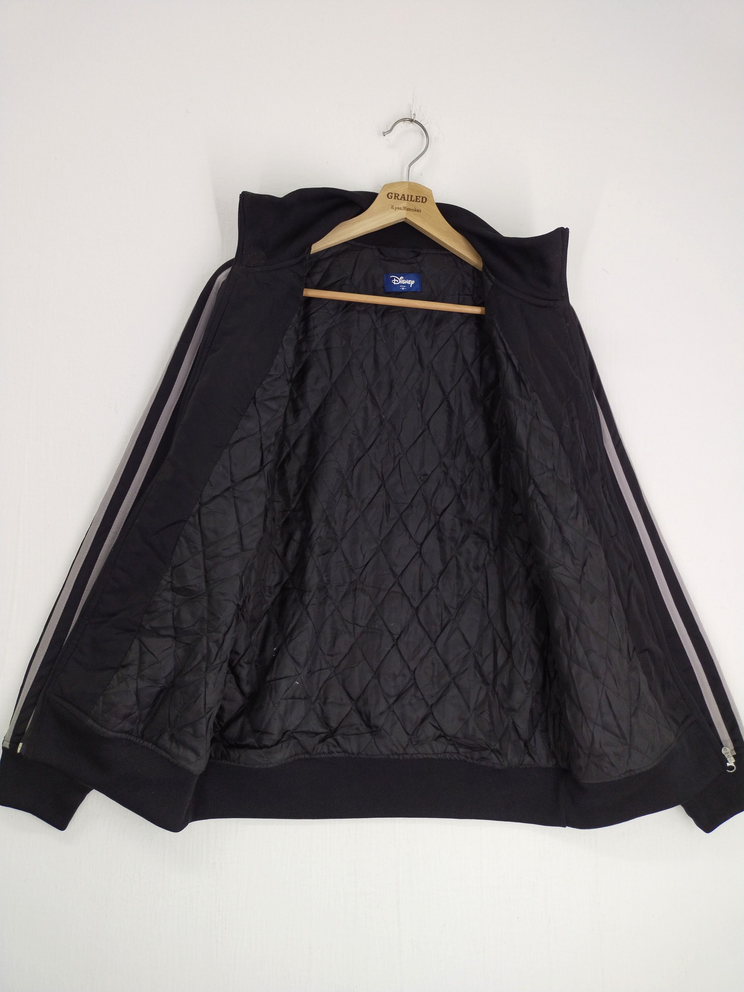 Cartoon Network × Disney × Mickey Mouse VINTAGE MICKEY ZIPPER BLACK JACKET Size US M / EU 48-50 / 2 - 9 Thumbnail