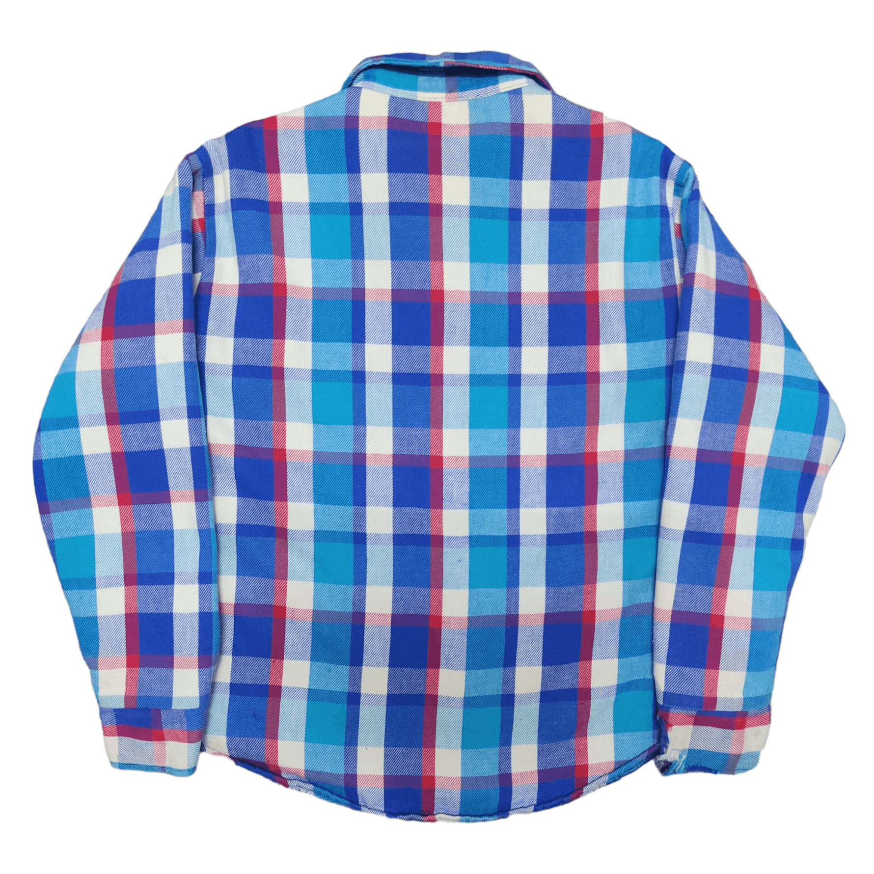 Vintage Vintage 80's Melton Plaid Flannel Quilted Jacket Size US L / EU 52-54 / 3 - 7 Thumbnail