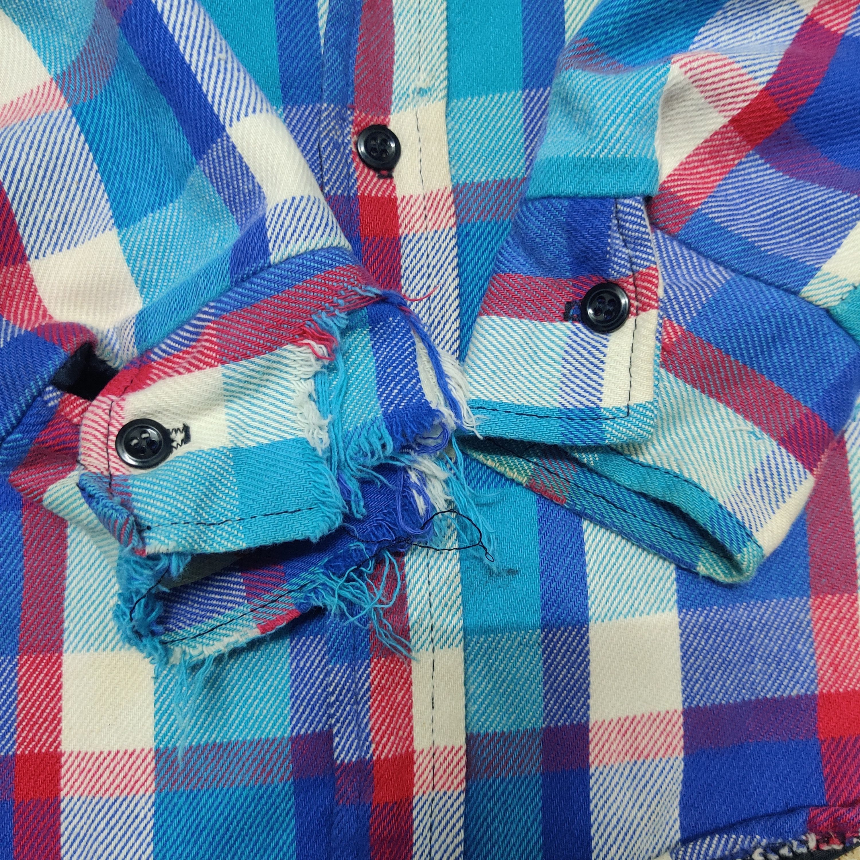 Vintage Vintage 80's Melton Plaid Flannel Quilted Jacket Size US L / EU 52-54 / 3 - 4 Thumbnail