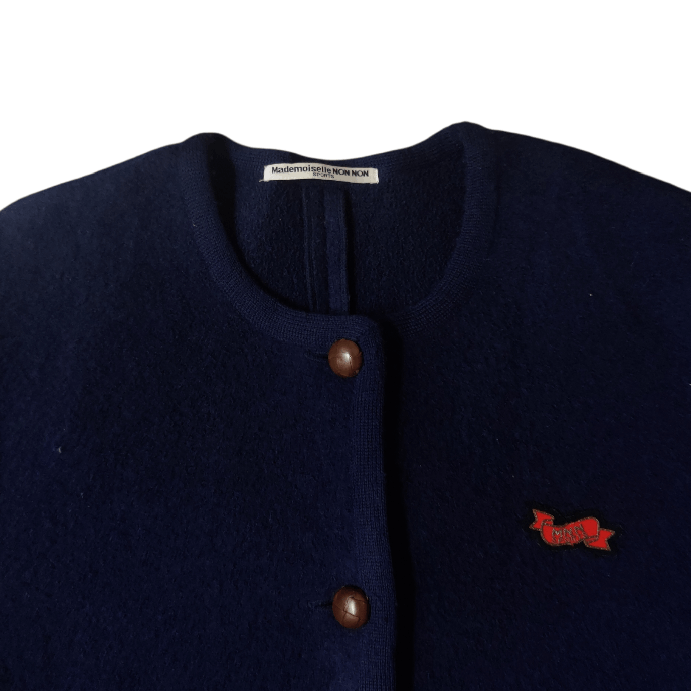 Mademoiselle Non Non Vintage Mademoiselle Non Non Heavy Jacket Wool Size US L / EU 52-54 / 3 - 2 Thumbnail