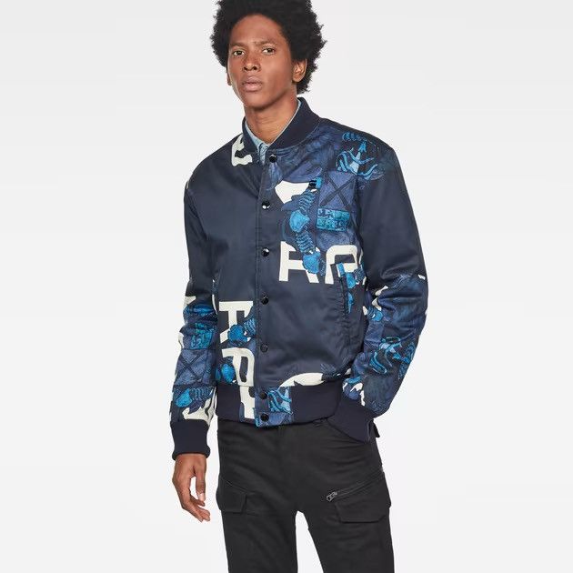 G-Star G Star Raw Rackam Sports Padded Bomber Size US M / EU 48-50 / 2 - 1 Thumbnail