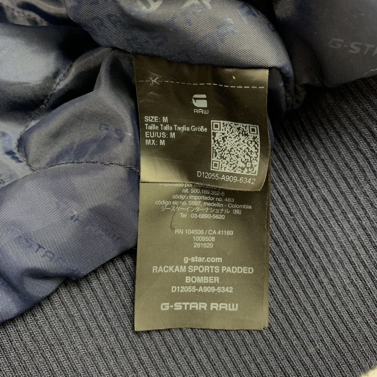 G-Star G Star Raw Rackam Sports Padded Bomber Size US M / EU 48-50 / 2 - 13 Thumbnail
