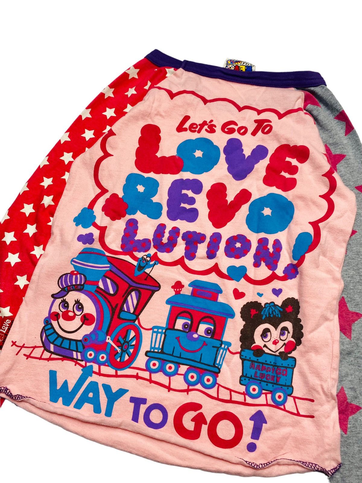 Hysteric Glamour 2000s Love Revolution - Baby Tee Size XXS / US 00 / IT 34 - 3 Thumbnail