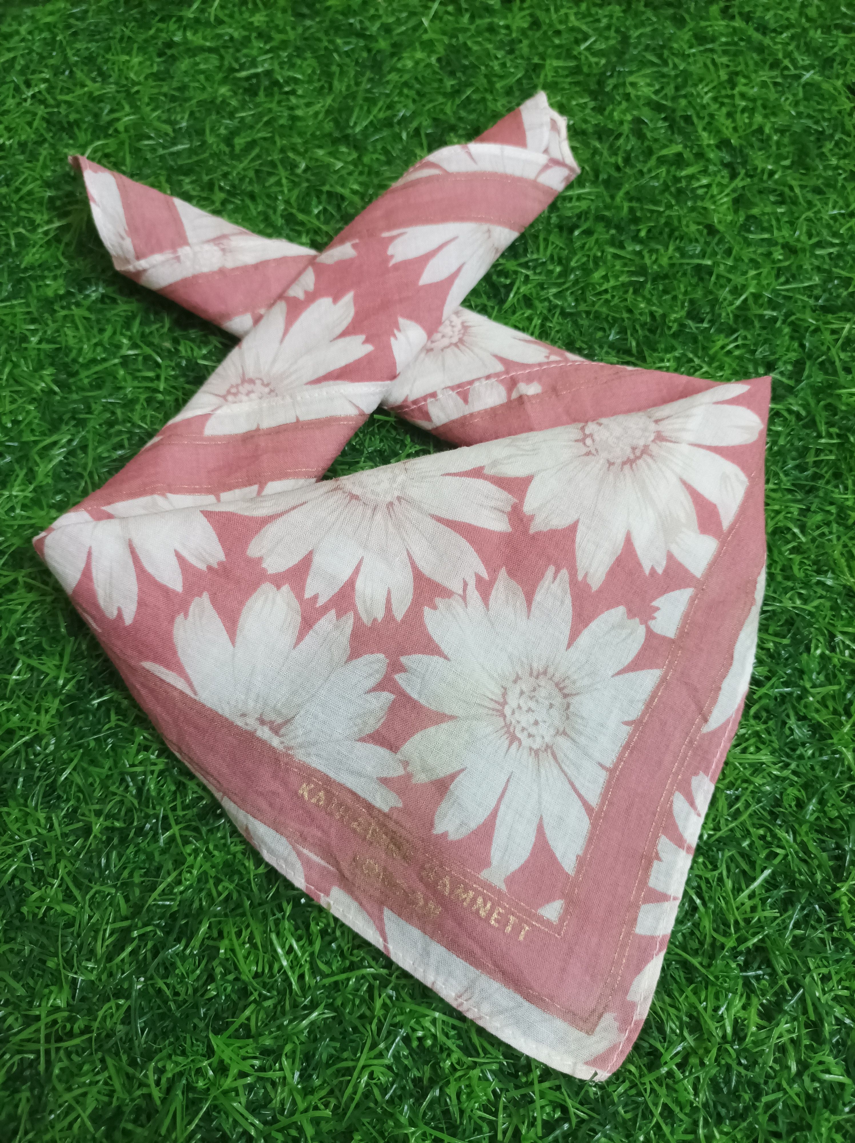 KATHARINE HAMNETT LONDON HANDKERCHIEFSHEAD SCARFBANDANA