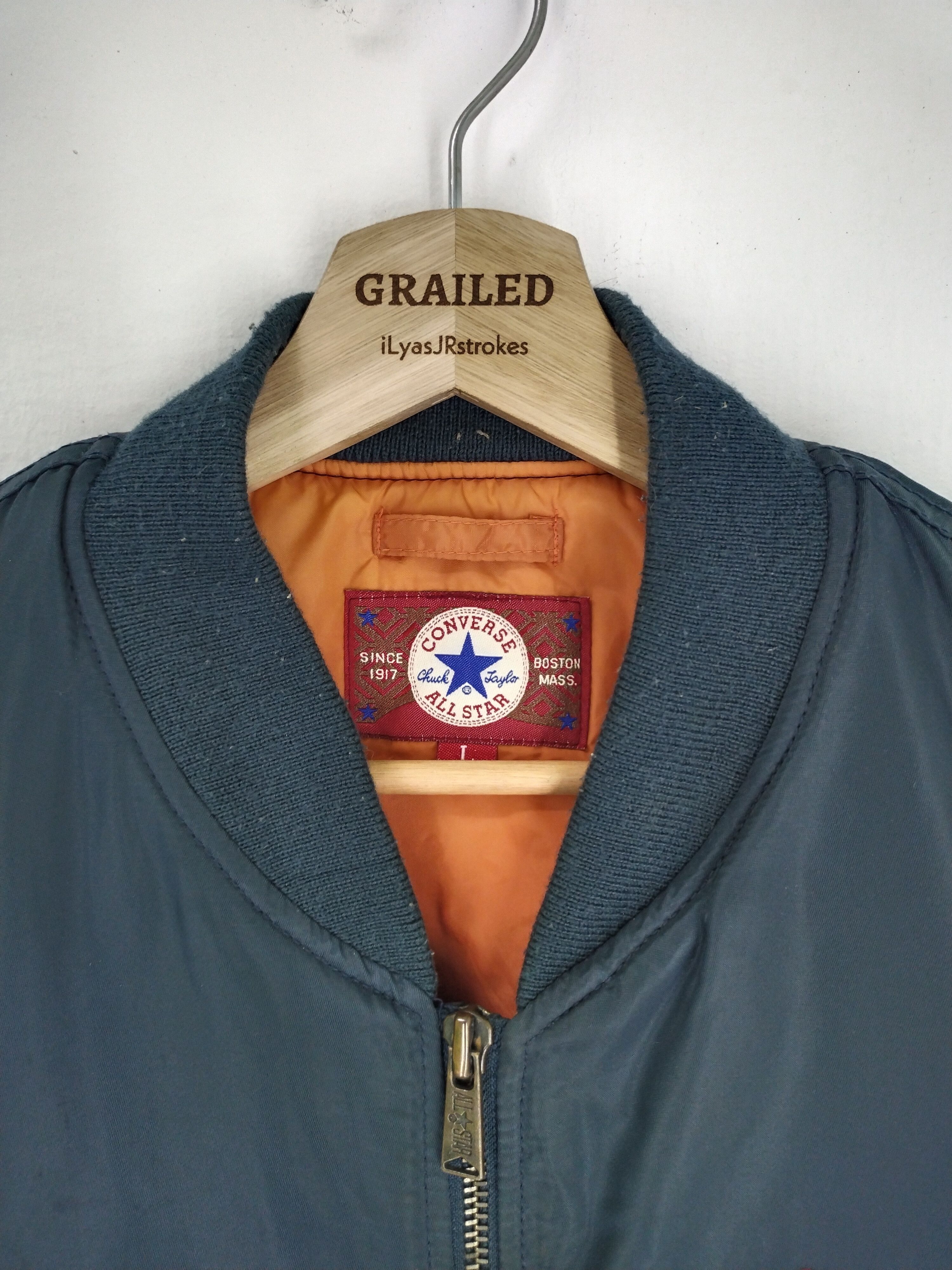 Converse VINTAGE CONVERSE BOMBER JACKET Size US L / EU 52-54 / 3 - 20 Thumbnail