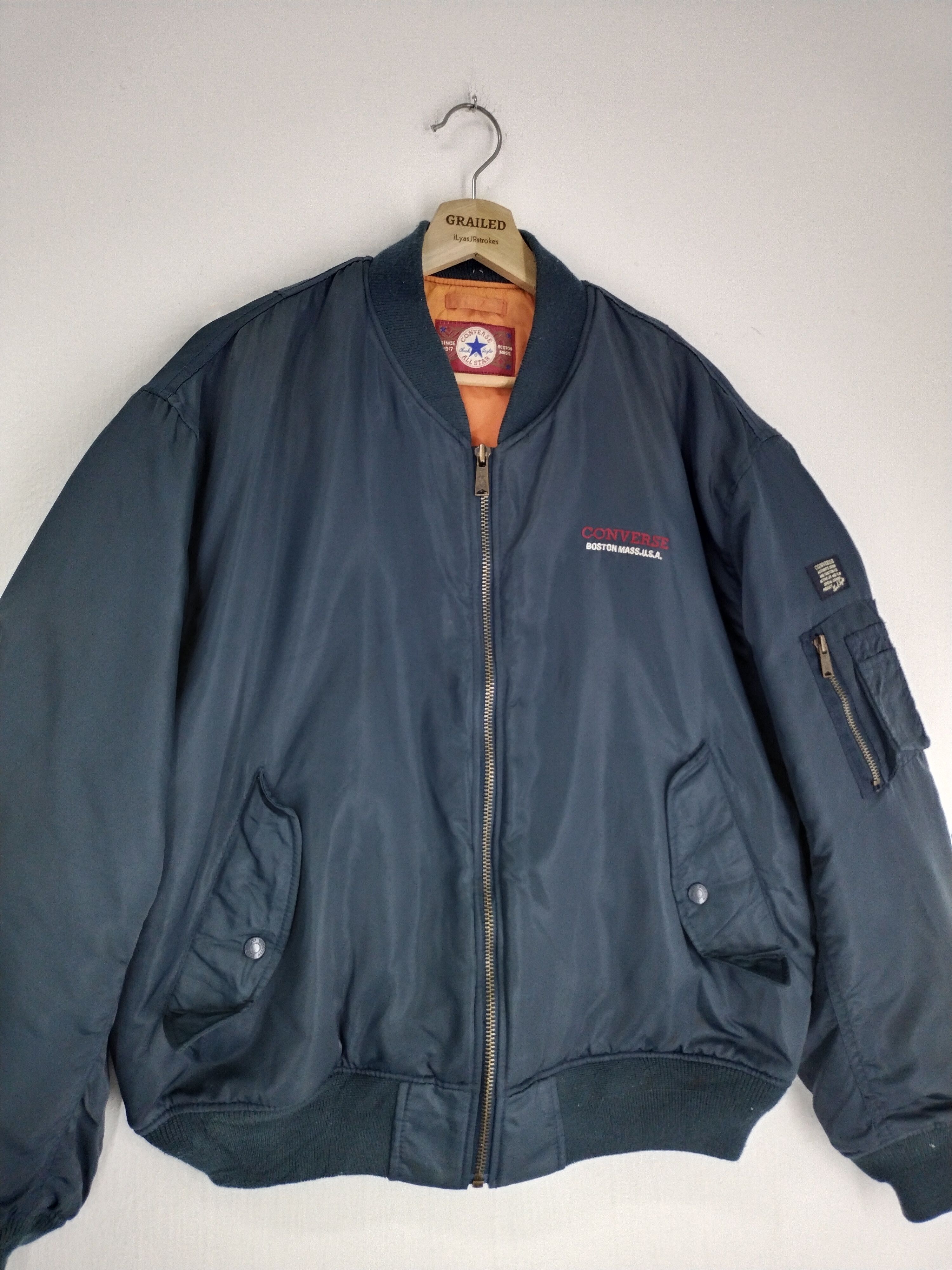 Converse VINTAGE CONVERSE BOMBER JACKET Size US L / EU 52-54 / 3 - 2 Thumbnail
