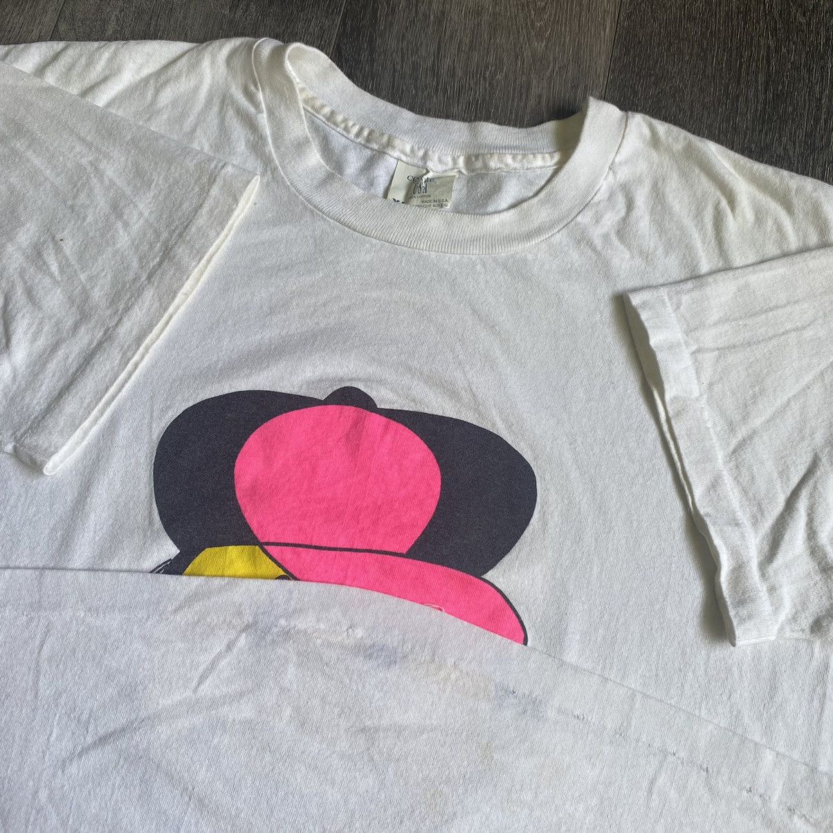 Vintage Vintage 1990s Spoiled Brat Smiley Parody Funny Logo T Shirt Size US XL / EU 56 / 4 - 4 Thumbnail