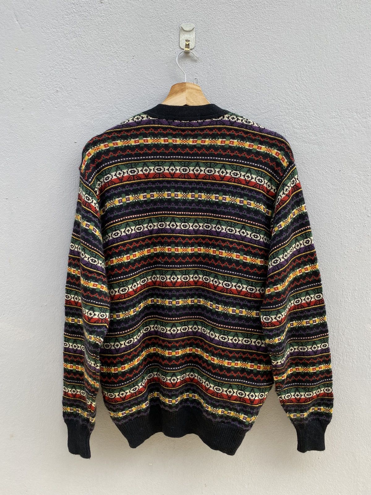 Beauty Beast 💥RARE💥 “PAGE BOY” JAPAN Multicolor Cardigan COOGI Style Size US M / EU 48-50 / 2 - 9 Thumbnail