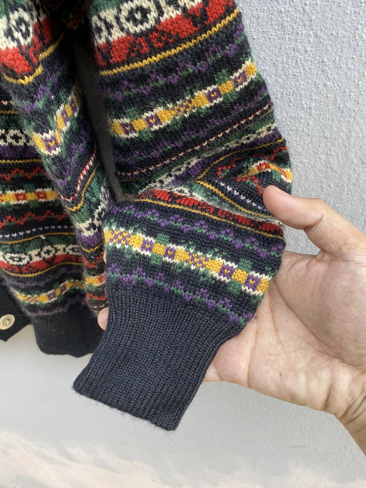 Beauty Beast 💥RARE💥 “PAGE BOY” JAPAN Multicolor Cardigan COOGI Style Size US M / EU 48-50 / 2 - 6 Thumbnail