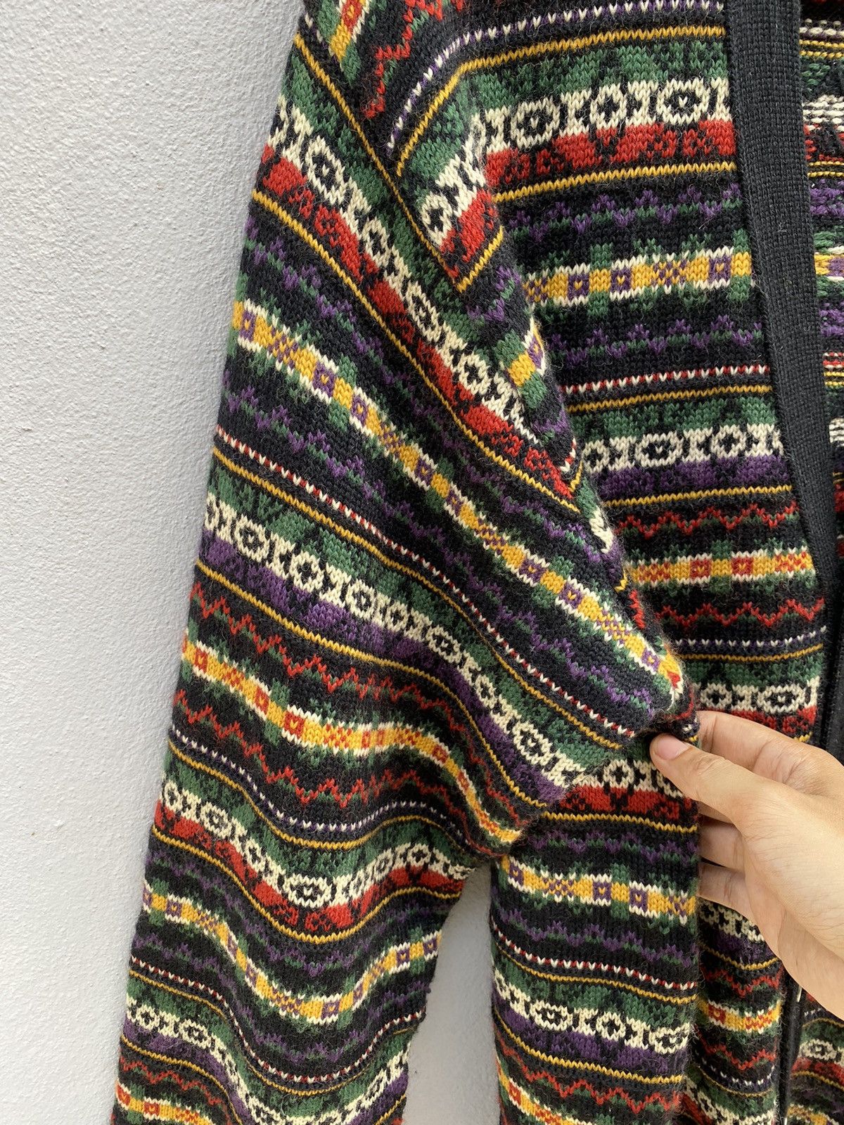 Beauty Beast 💥RARE💥 “PAGE BOY” JAPAN Multicolor Cardigan COOGI Style Size US M / EU 48-50 / 2 - 8 Thumbnail