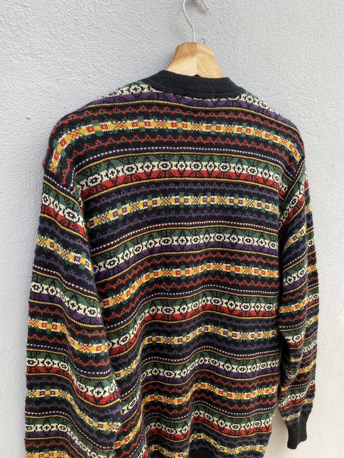 Beauty Beast 💥RARE💥 “PAGE BOY” JAPAN Multicolor Cardigan COOGI Style Size US M / EU 48-50 / 2 - 11 Thumbnail