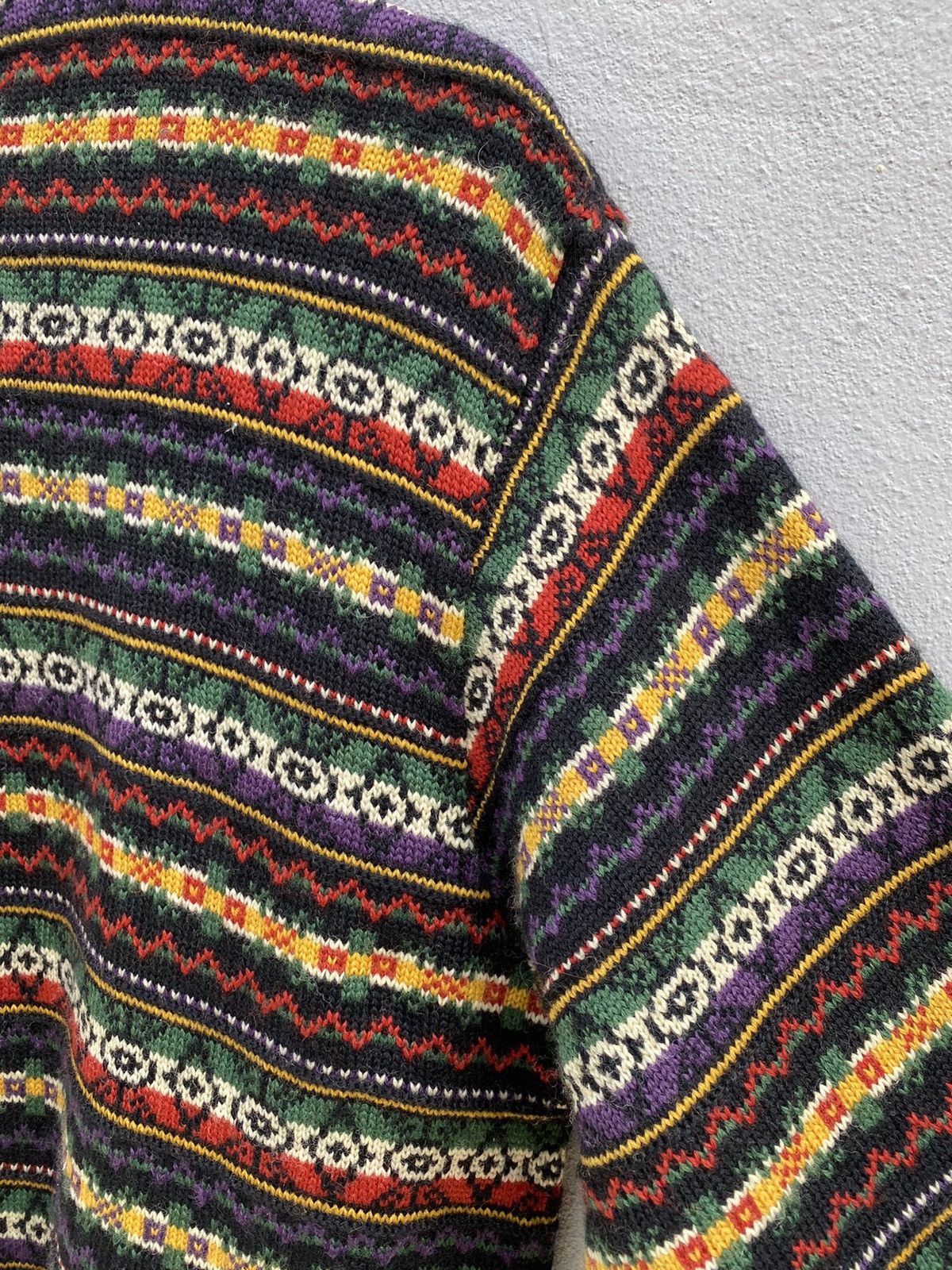 Beauty Beast 💥RARE💥 “PAGE BOY” JAPAN Multicolor Cardigan COOGI Style Size US M / EU 48-50 / 2 - 10 Thumbnail