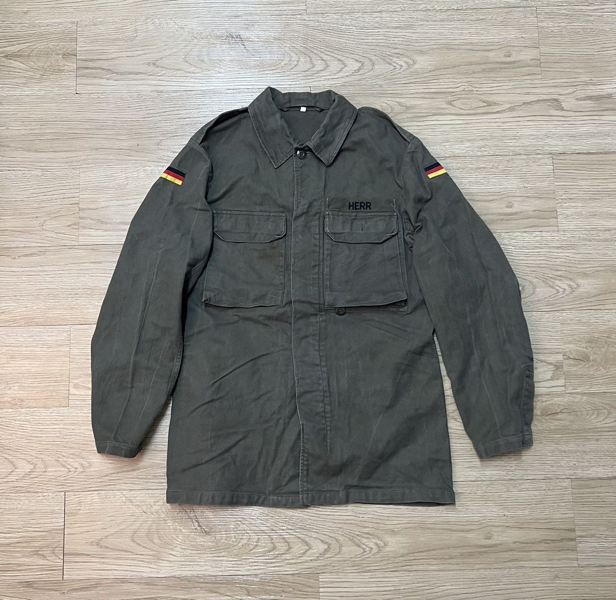 Vintage 1991 Wahler German Army 8355 Field Jacket Size US S / EU 44-46 / 1 - 1 Thumbnail