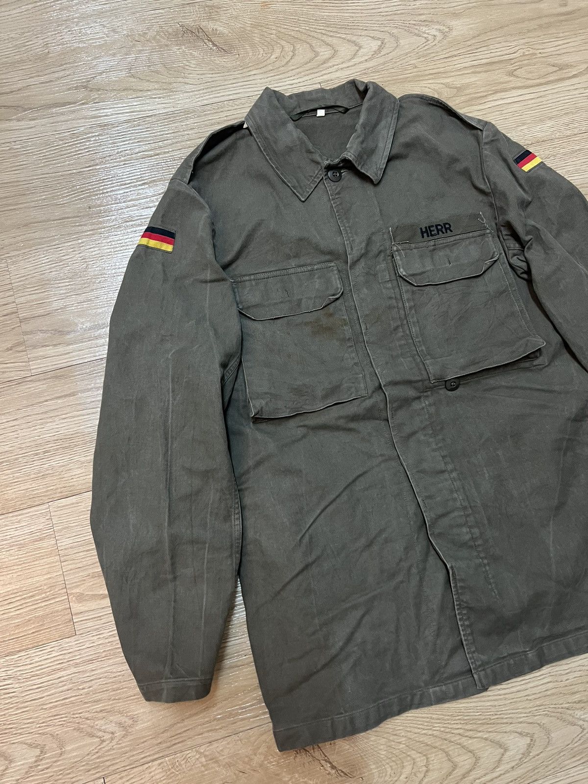 Vintage 1991 Wahler German Army 8355 Field Jacket Size US S / EU 44-46 / 1 - 3 Thumbnail